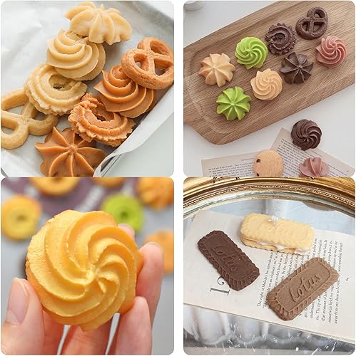 Miniatura 6 de Moldes de silicona para galletas, moldes de chocolate para galletas de caramelo, moldes para hornear fondant de galletas para decoración de