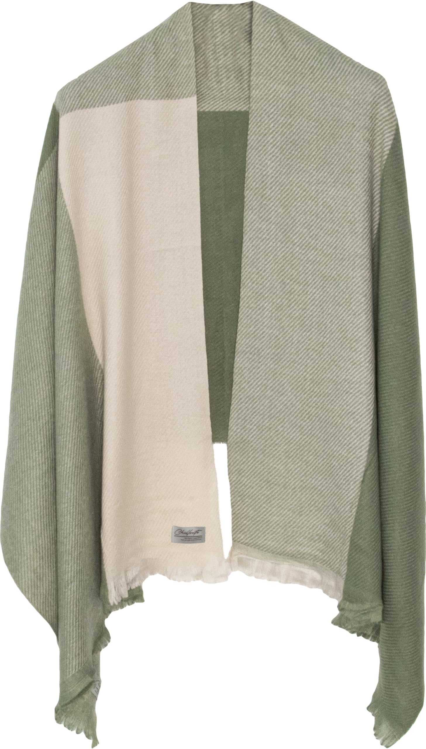 Chillouts Unisex Olive Gaia Scarf - Scarf - Green - One Size - Winter Scarf
