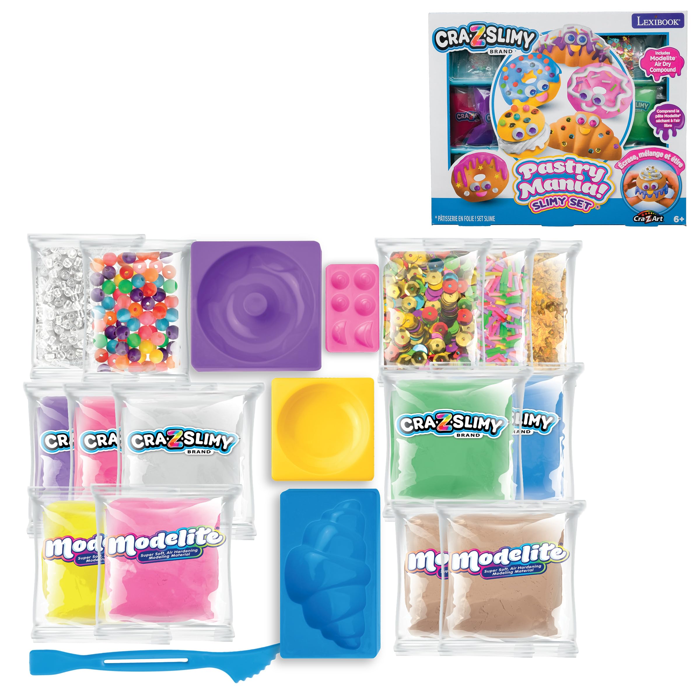 Lexibook, CRA-Z-Slimy Pastry Mania, CRSLIM33 : Amazon.sg: Toys