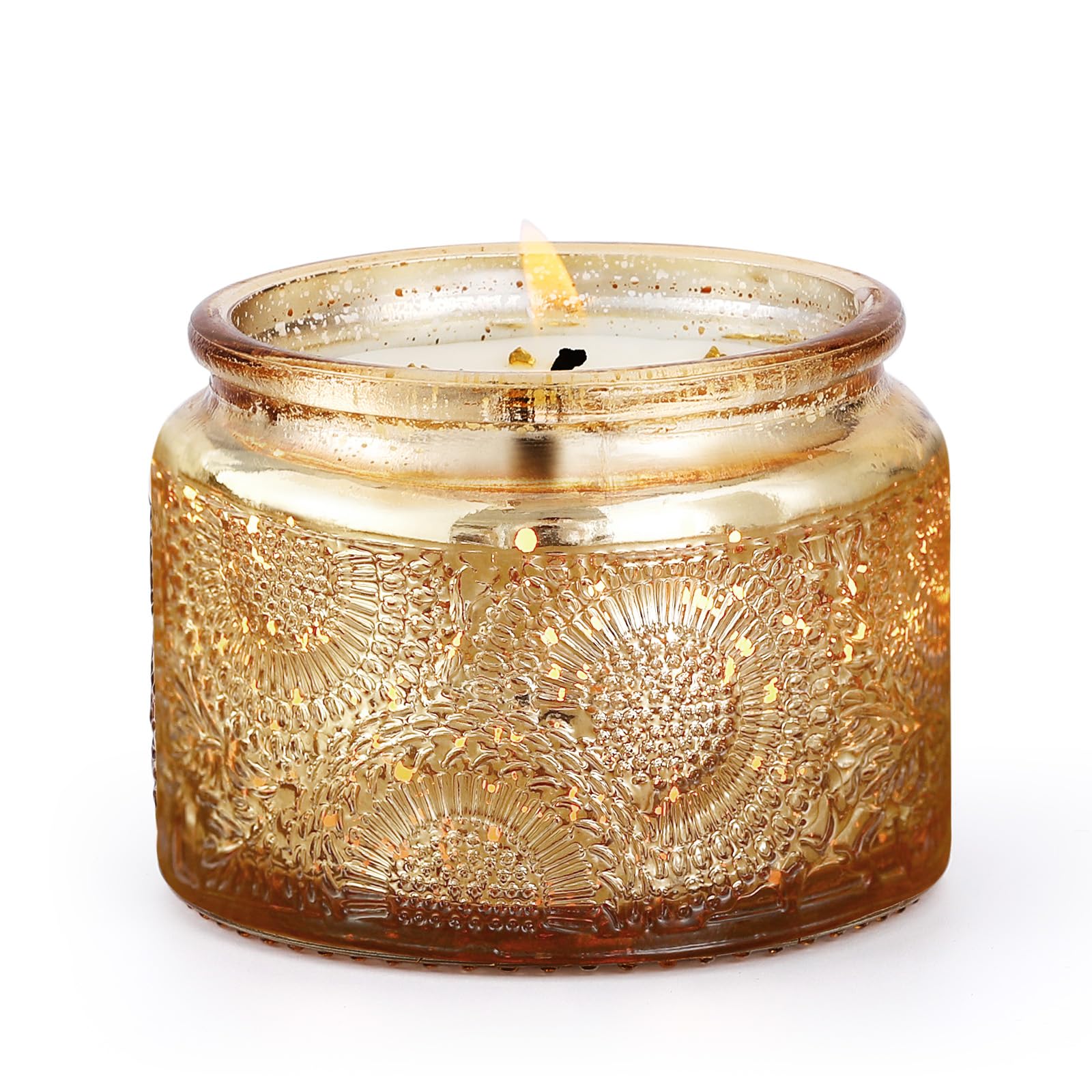 Photo 1 of Curimama Rose Scented Candle, Fall Candle, Candle Gifts, Natural Soy Candles for Home Scented, 25 Hours Long Burning