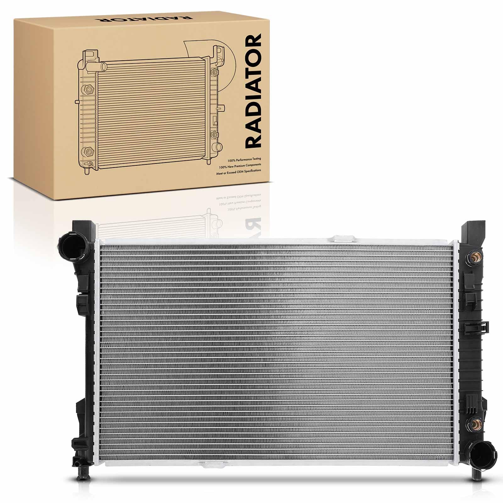 Frankberg Radiador Enfriador de agua Radiador del motor 2035000603 | Compatible con: Clase C Modelo T S203, SLK R171, CLK Cabriolet A209, Clase CLC CL203, CLK C209, Coupé Clase C CL203