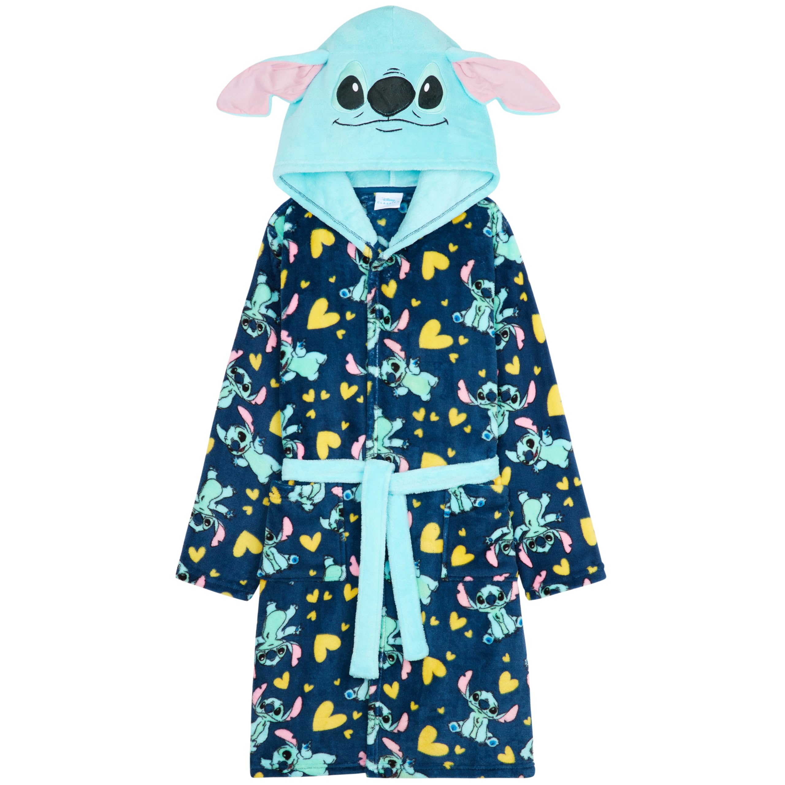 Get Trend Fleece Bathrobe for Girls, Teens, Dressing Gown, Soft Hooded Robe, Cozy Loungewear, Sleepwear Gifts for Girls