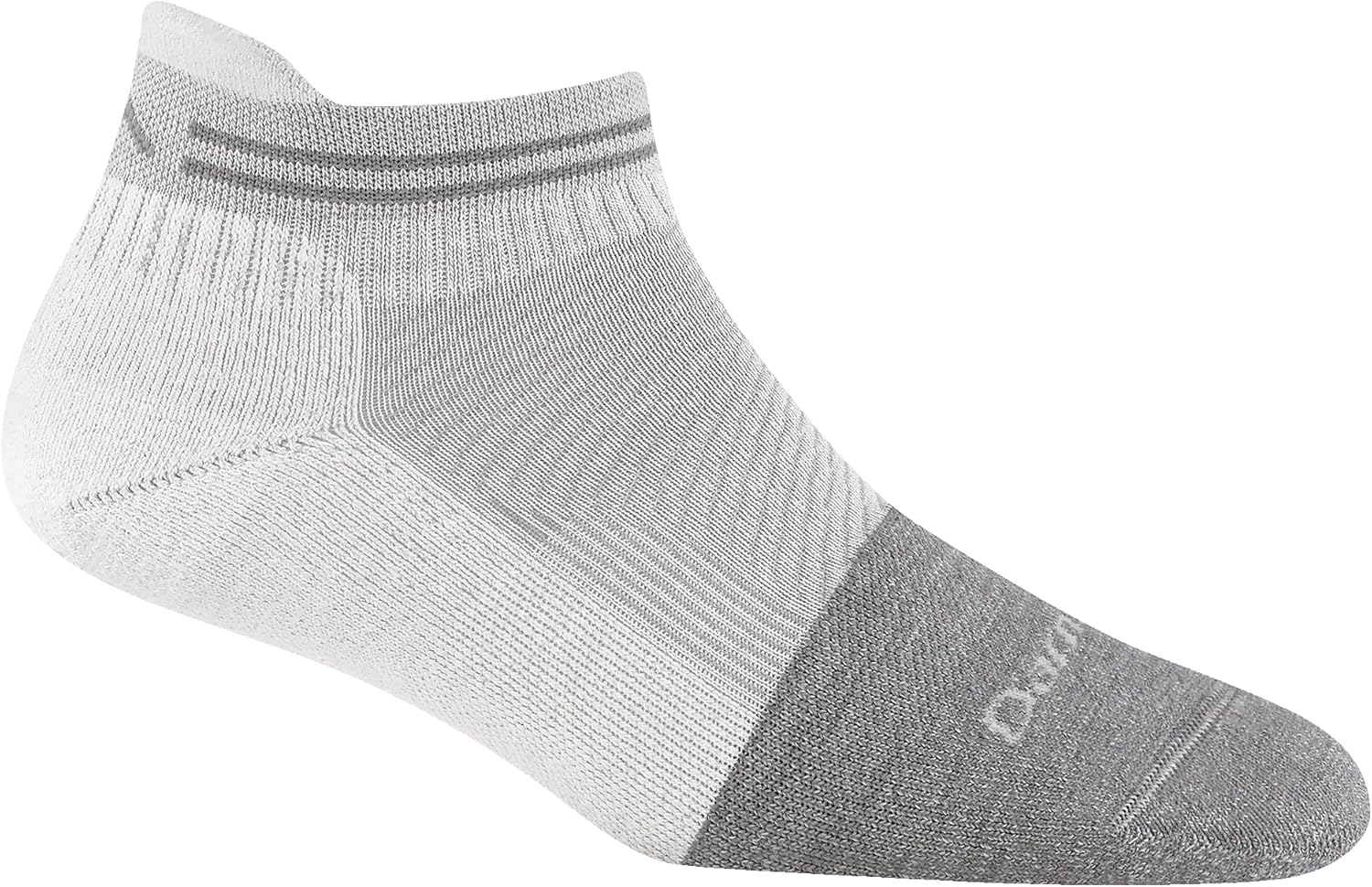 Darn Tough Vermont Steely Lightweight No Show Socks Women, No Show Tab Running Socks Full Cushion Toe Box, Style 2210