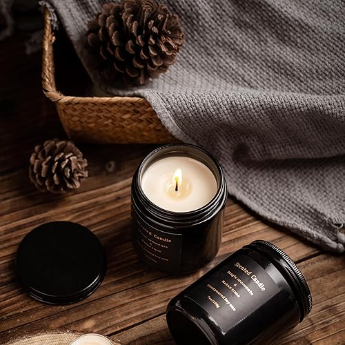 Miniatura 9 de Velas de salvia, velas perfumadas para hombres y mujeres, fragancias, velas de aromaterapia, velas perfumadas de soja para el hogar, velas de
