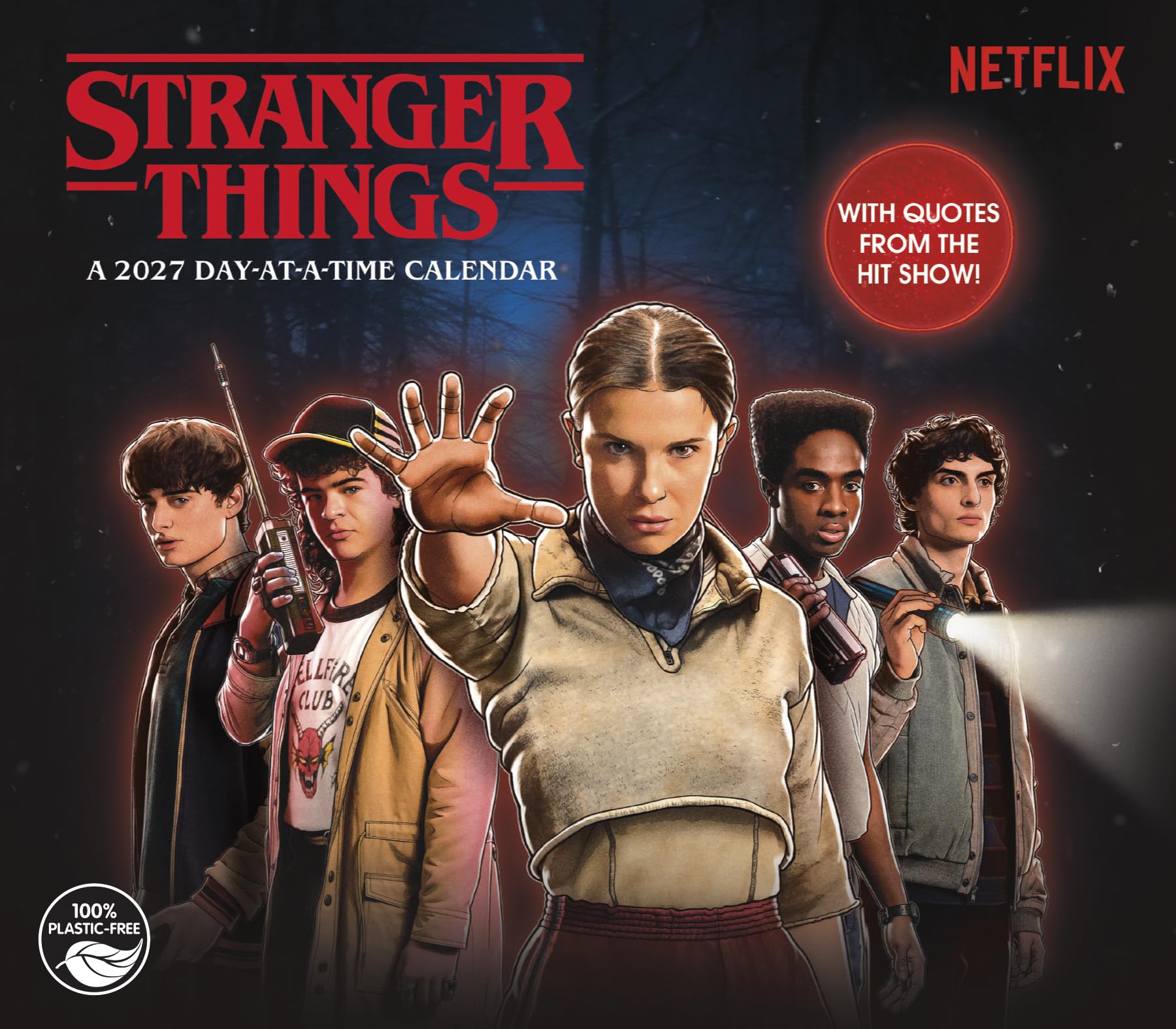 2027 Stranger Things Day-at-a-Time Calendar
