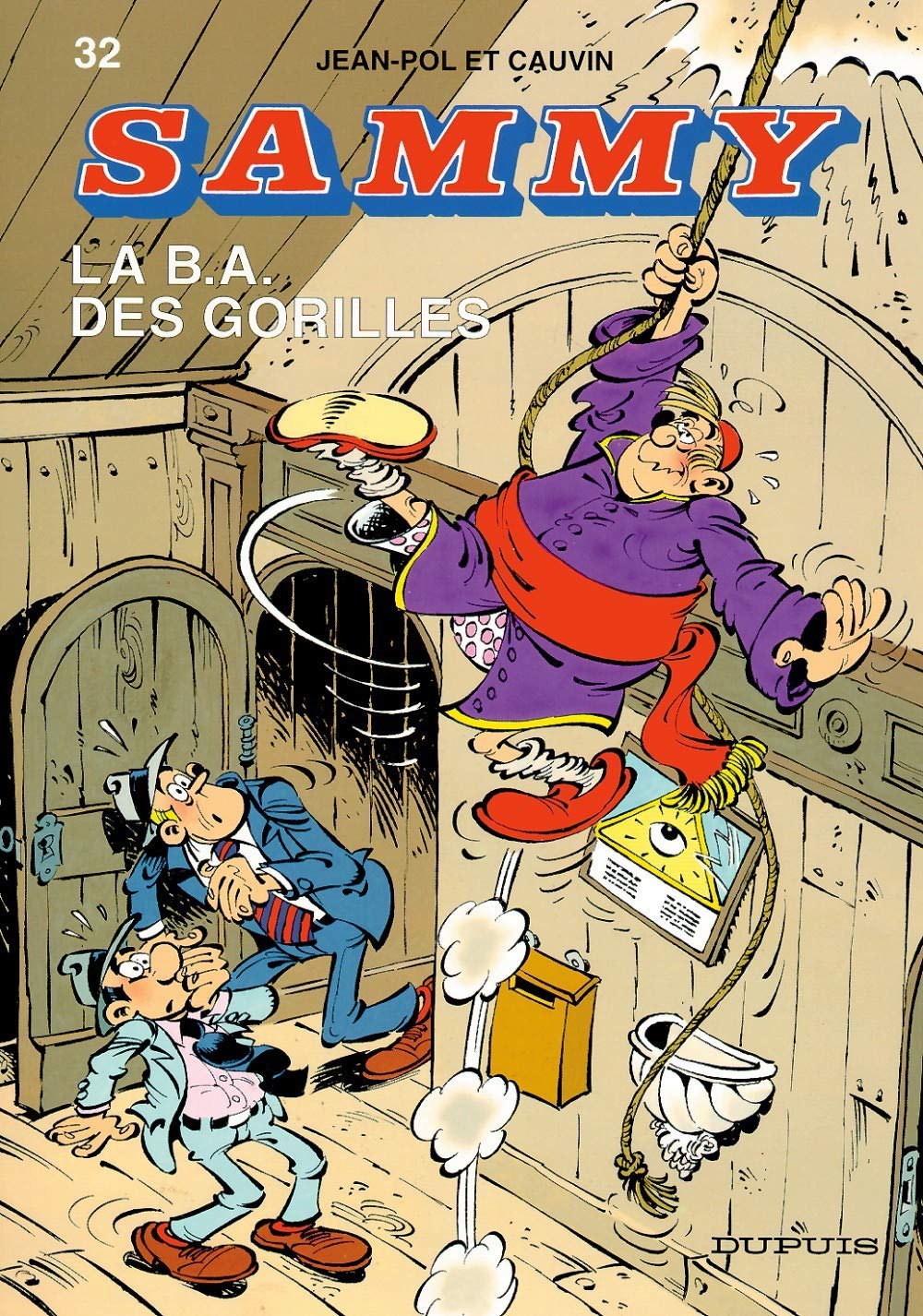 Sammy - tome 32 - la b. a. des gorilles