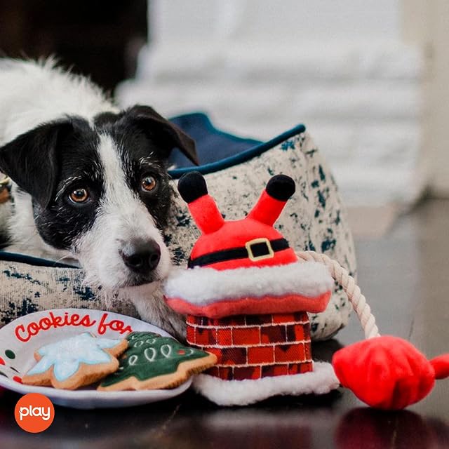 Foto 5 de 7 de P.L.A.Y. Pet Merry Woofmas Clumsy Claus - Ovillo de Lana