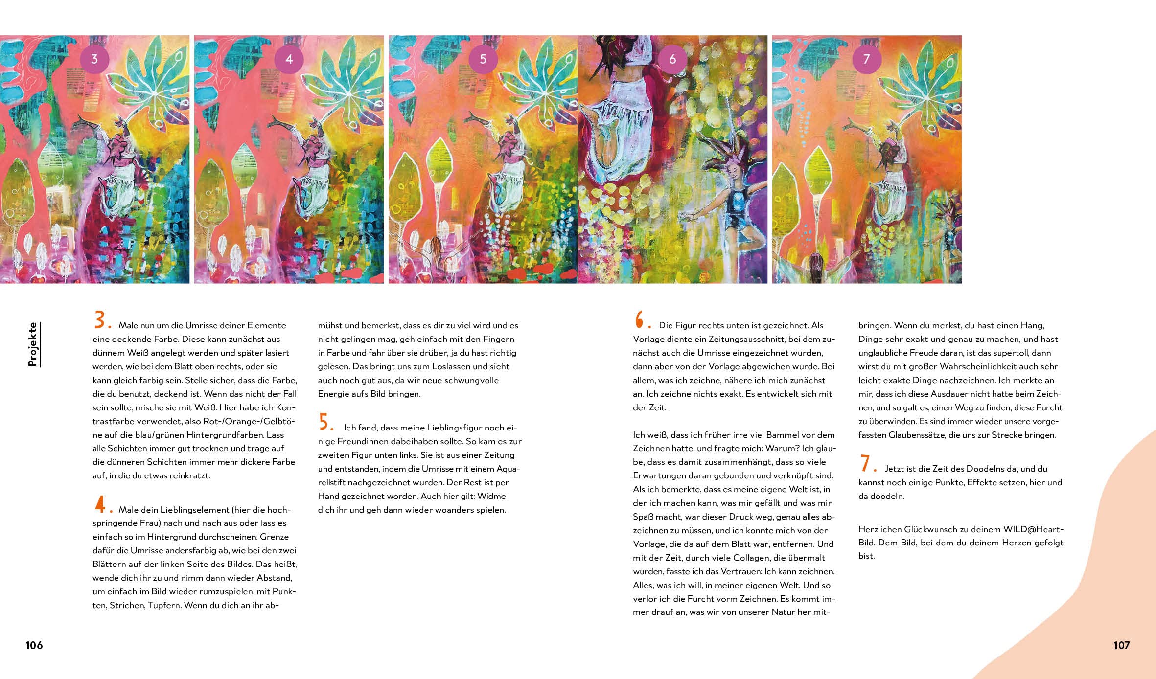 Soul Painting – Intuitiv malen und bewusster leben: Alle Grundlagen zu Material und Technik – Step-Motive in Acryl und Mixed Media