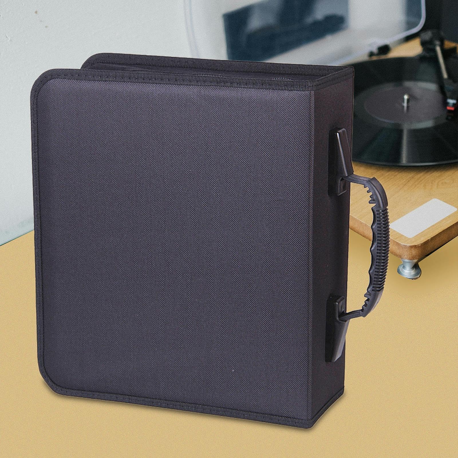 Custodia per CD Multiuso, Antipolvere, Portatile, Grande capacità, 320 Dischi Dvd, Raccoglitore per CD, per Ufficio, Viaggio, casa, Auto