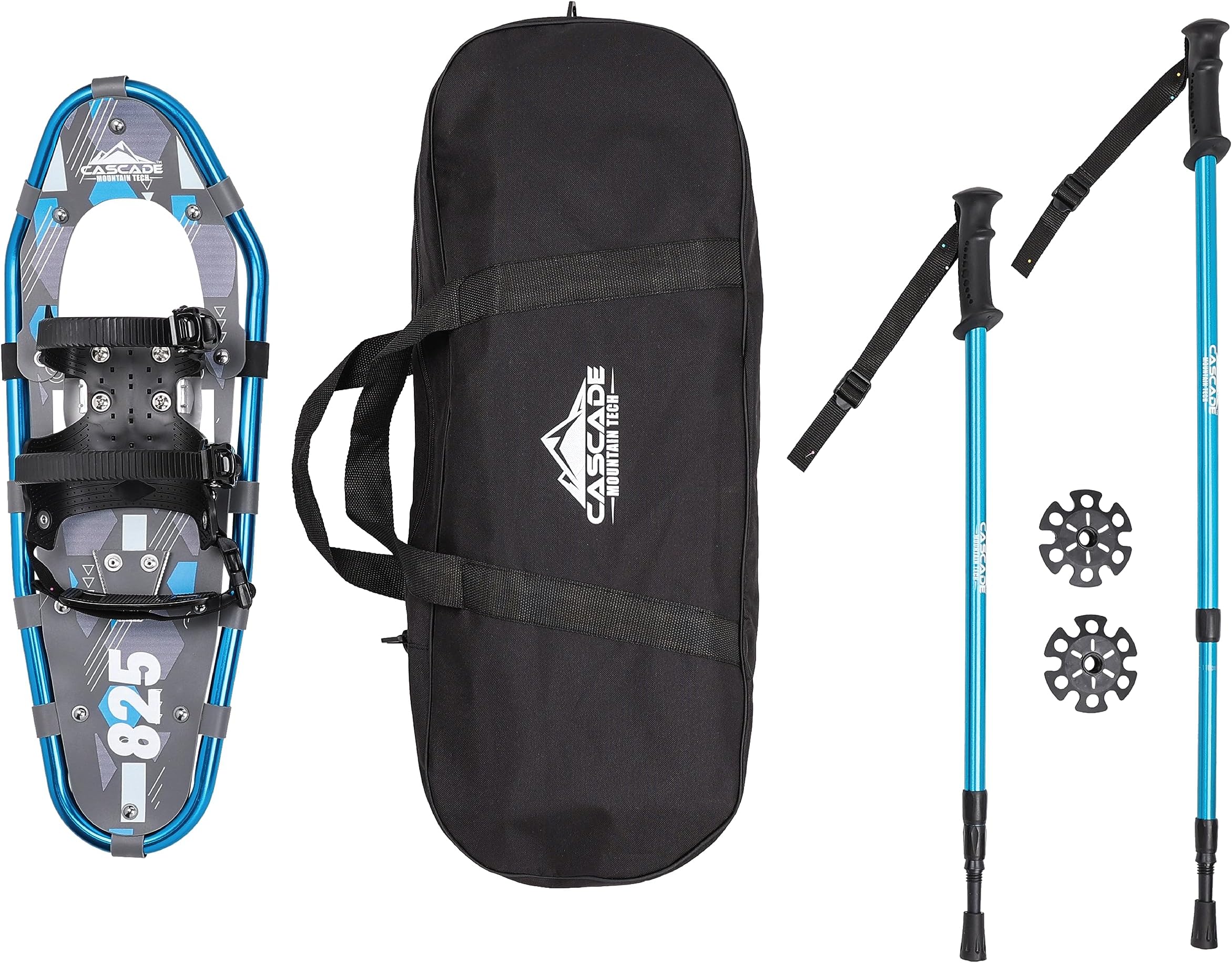 Lightweight Aluminum Frame Snowshoe Set
