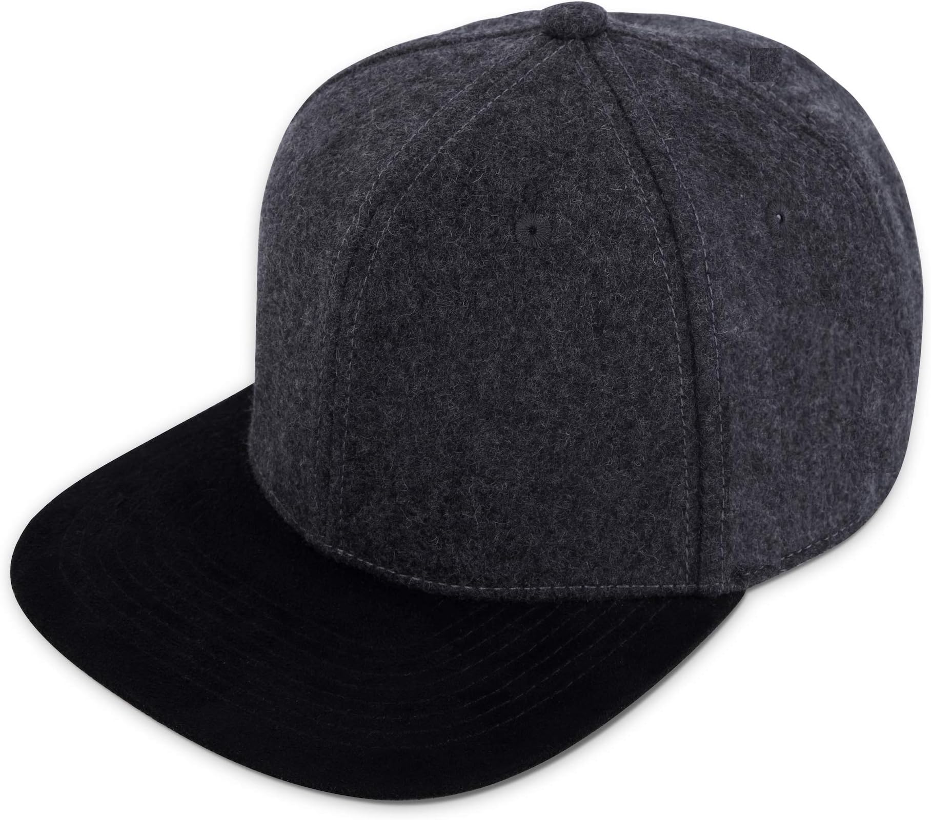 Snapback Cap Hat Adjustable Fitted Wool Suede Structured Super Classic for Men Women Ideally Designed for Luxury and Elegance