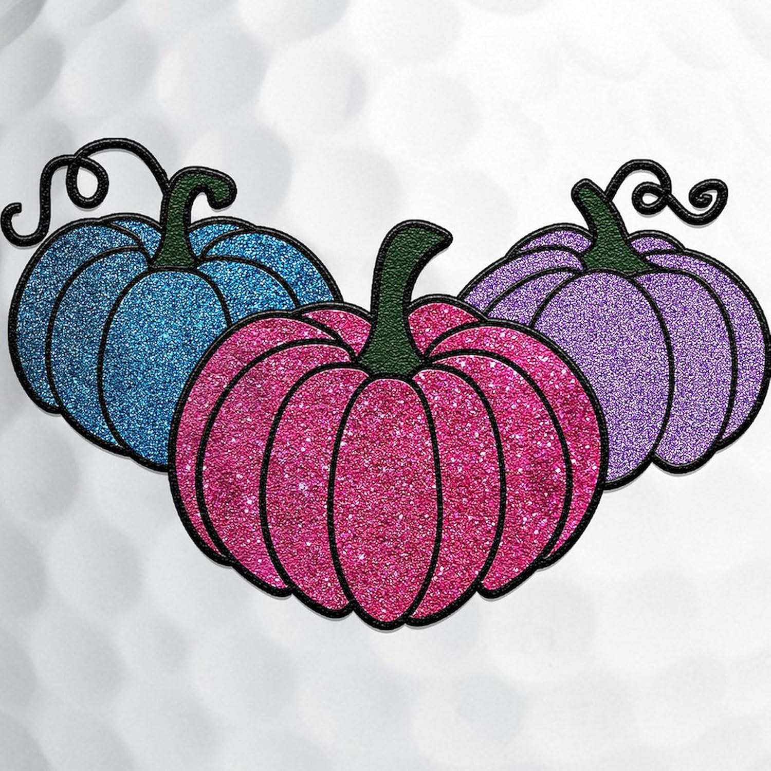 CafePress Glitter Pumpkins Novelty Golf Balls (Pk of 12)