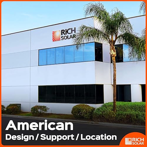 Miniatura 8 de RICH SOLAR Soportes de montaje en panel solar triangular ajustables de 28 pulgadas, patas inclinables plegables, barco, RV, techo fuera de la