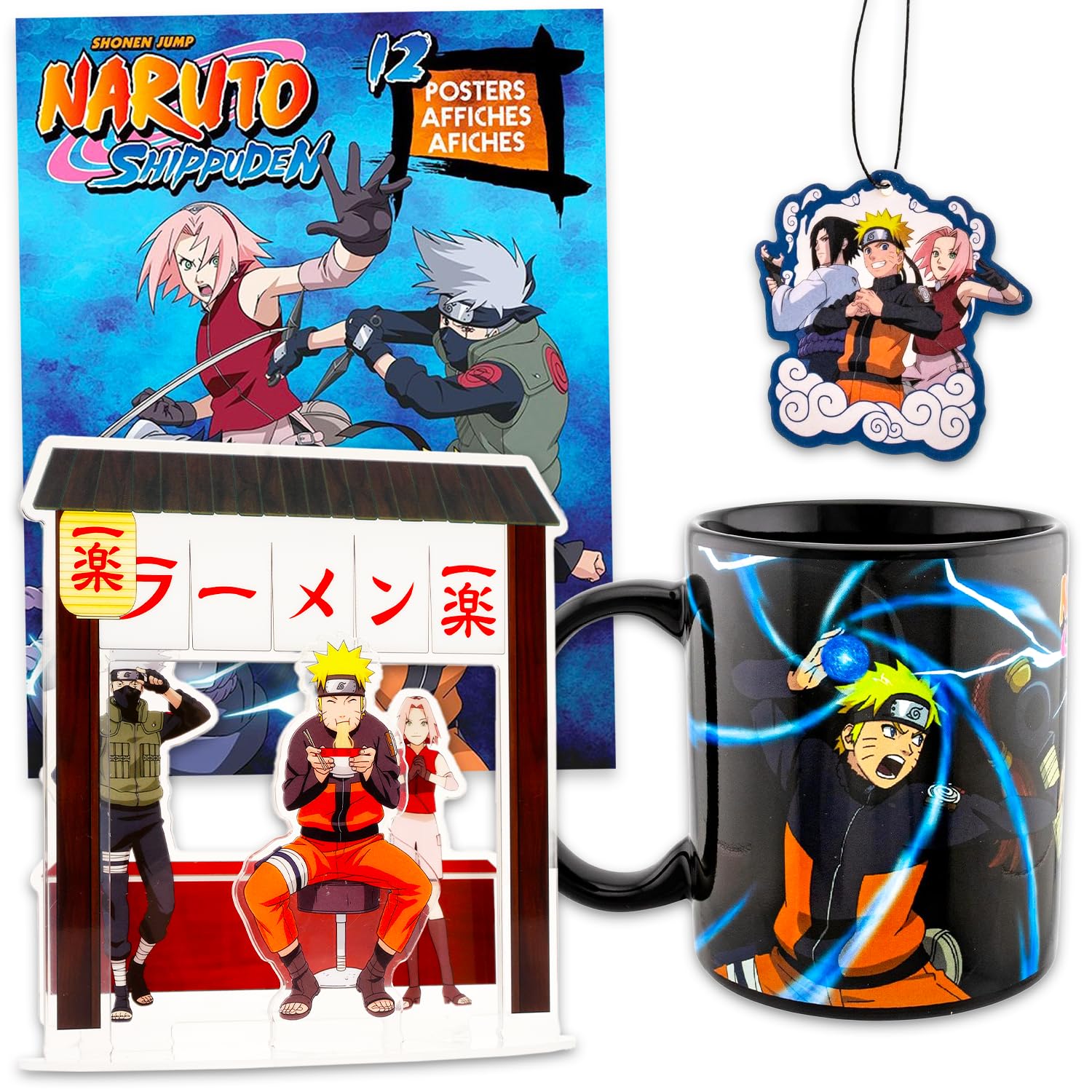 Amazon.com: Naruto Mug Gift Set - Bundle with 12 Oz Ceramic Coffee