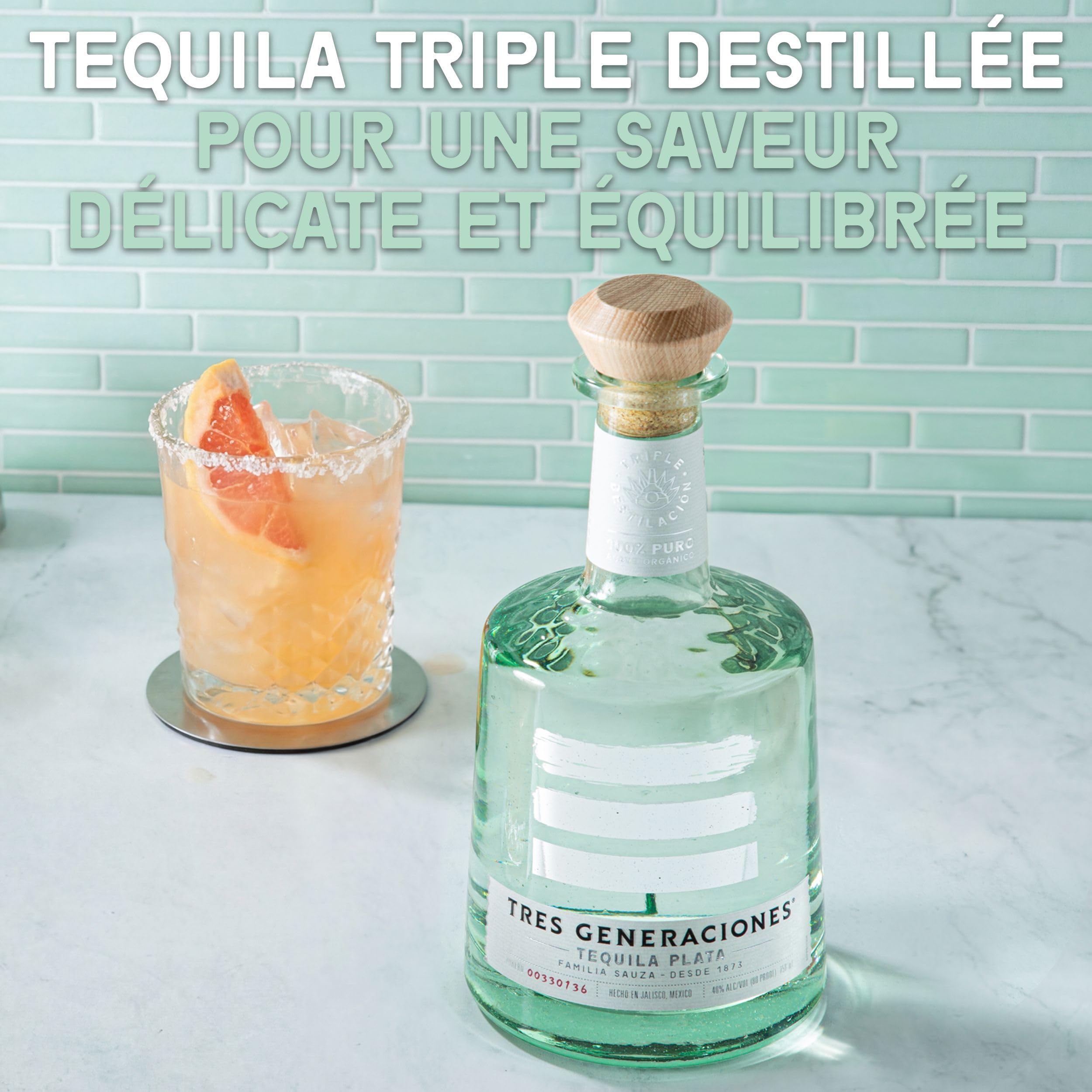 Tres Generaciones Tequila Plata Blanco 700ml