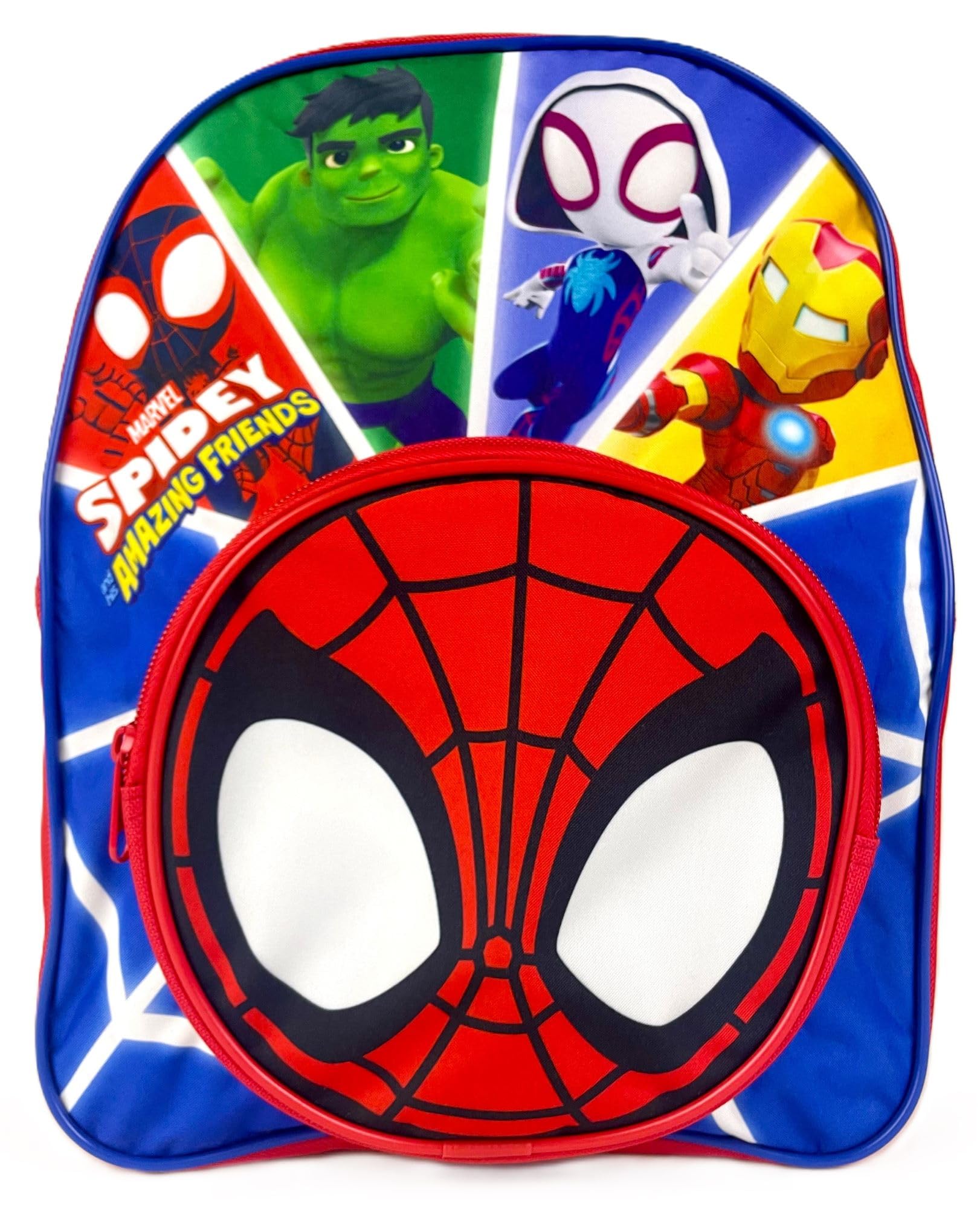 Marvel Boys Multi Kids Spidey And His Amazing Friends Backpack For Girls School Travel Rucksack Lunch Bag