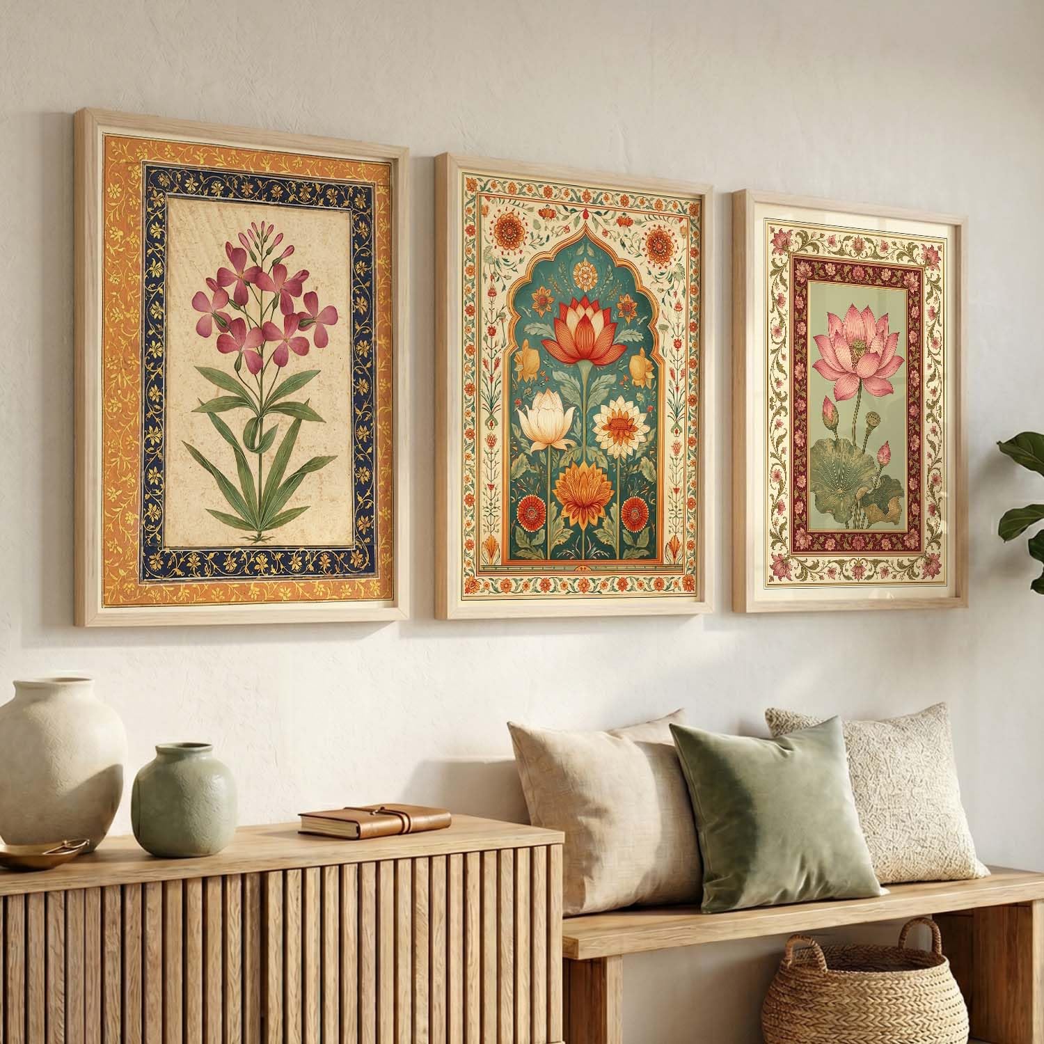 Madhubani Wall Art - Indian Traditional Painting -9