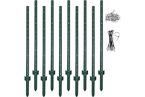 LADECH Electric Fence Posts for 6ft Fencing: Strength and Versatility