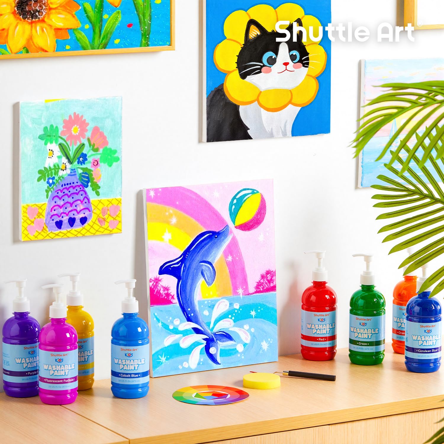 Shuttle Art Set di 14 colori lavabili