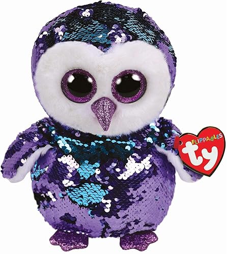 Miniatura 2 de ty TY36269 Moonlight BÚHO FLIPPABLE-REG, multicolor, 5.9 in