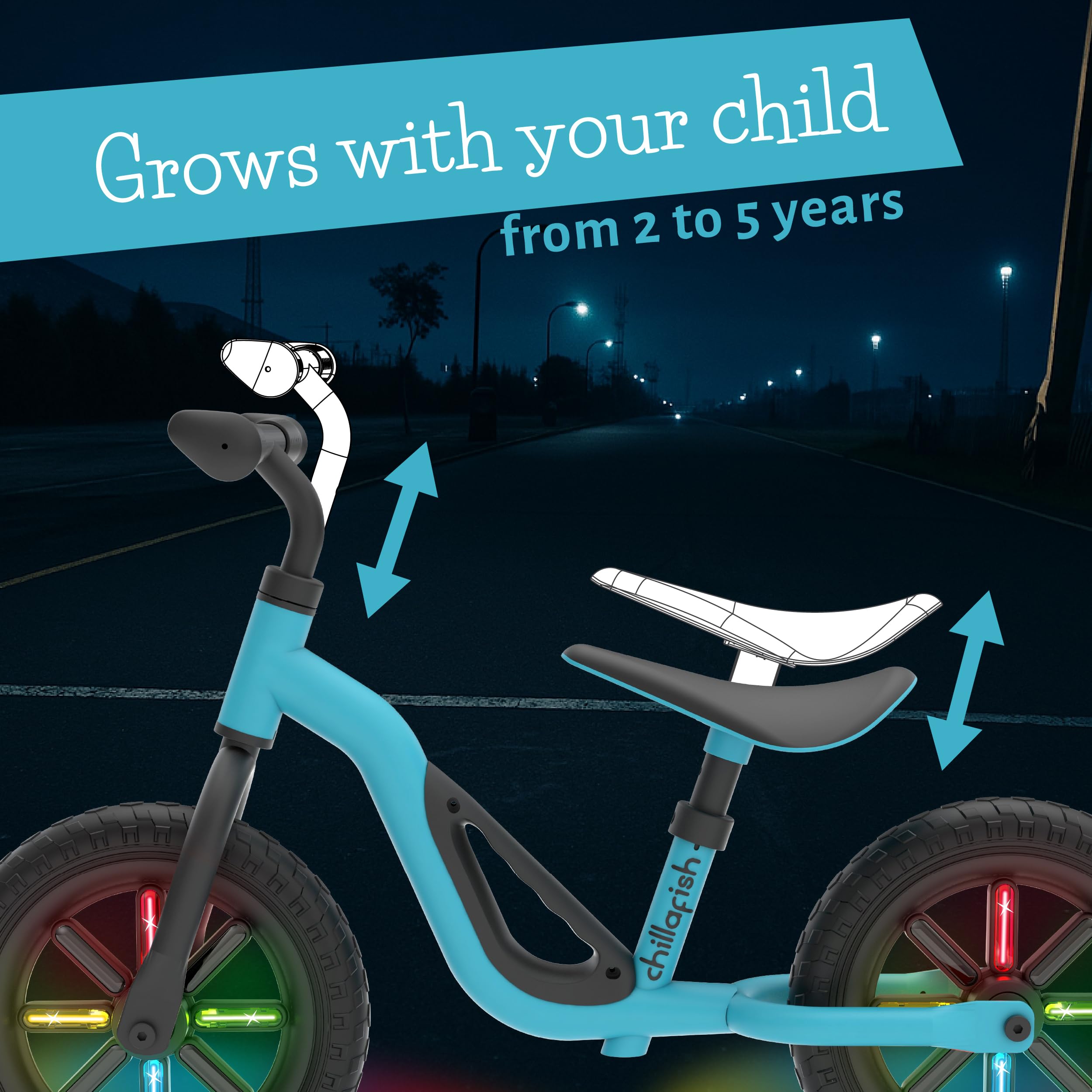 Chillafish Charlie Family Balance Bike 10 12 Inch