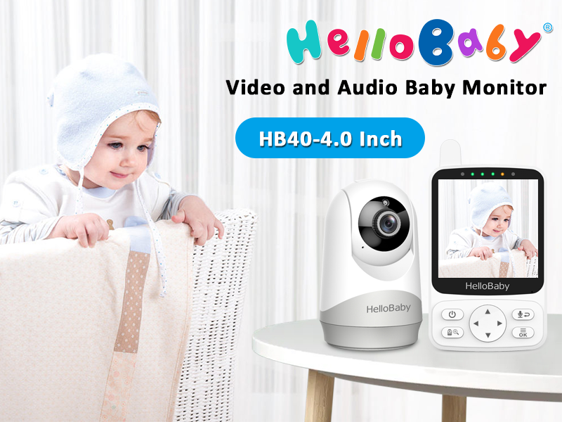 HelloBaby Baby Monitor No WiFi, 4