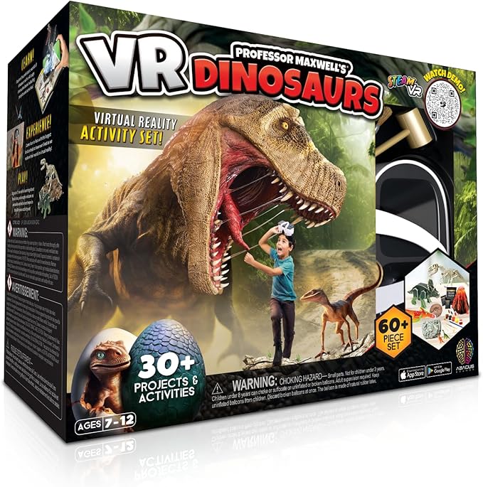 Brasilianisches XR-Studio Arvore entwickelt erstes offizielles Spiel der The Boys-Serie 8 81XkbIWtqpL. AC SX679 Professor Maxwells VR Dinosaurs - Virtual Reality Kids Science Kit, Book and Interactive STEM Learning Activity Set (New Edition) - for Ages 7 and Up