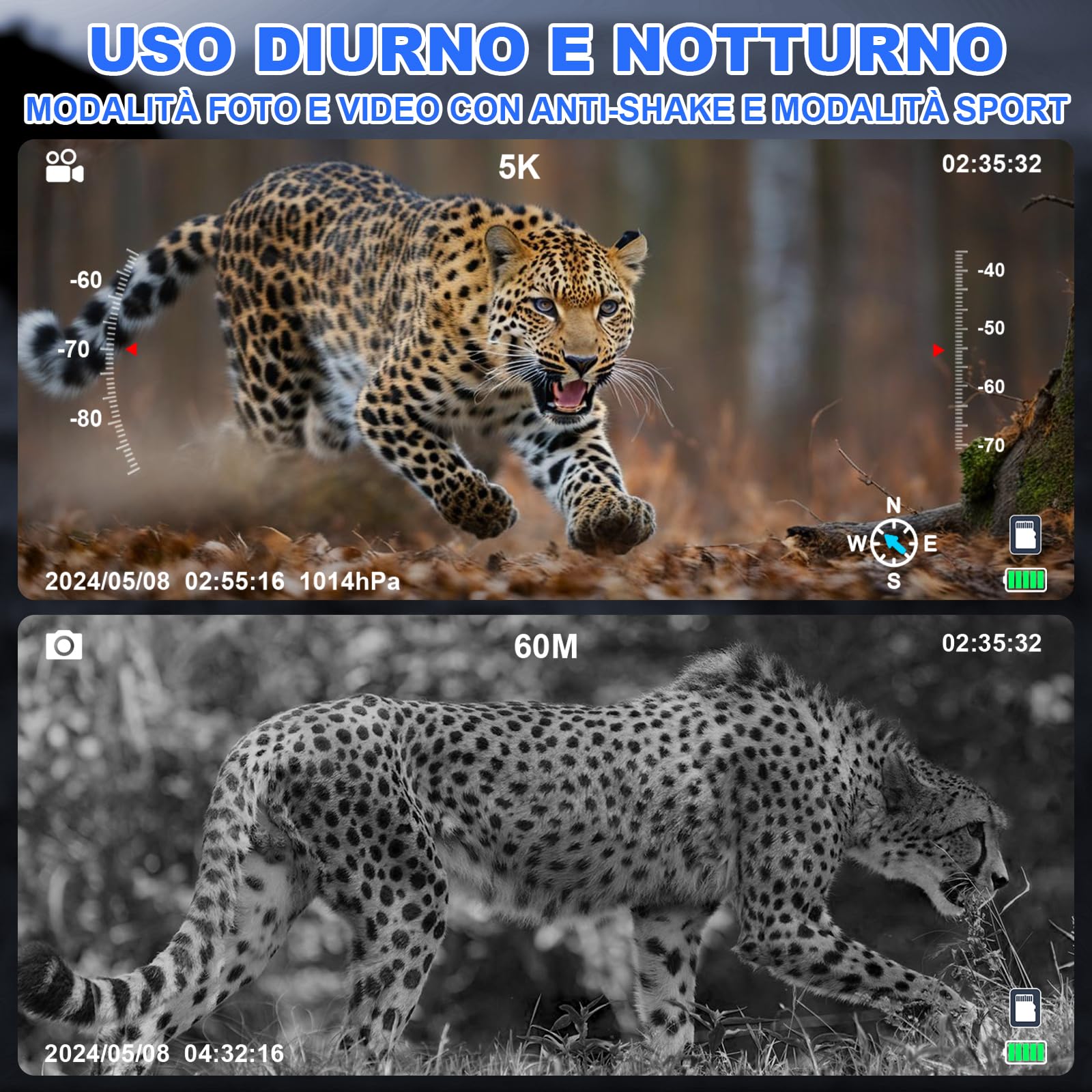 Visore Notturno Termico 5K | Binocolo Visione Notturna