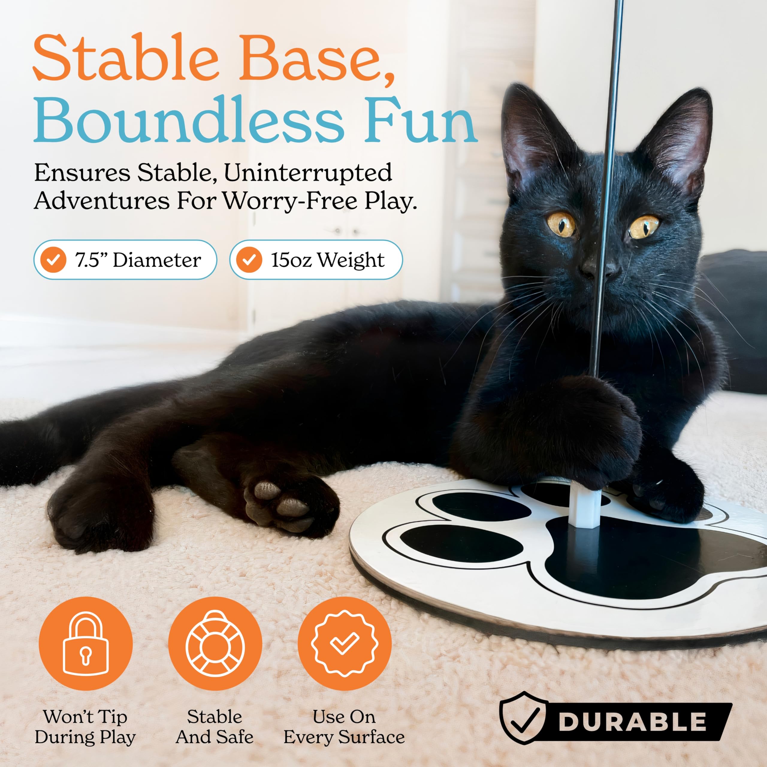 Juguete interactivo para gatos con ventosa para gatos, simulación de pájaros, juguete interactivo para gatos, simulación de pájaros, piso de gato, juguete para gatos de interior, juguete interactivo