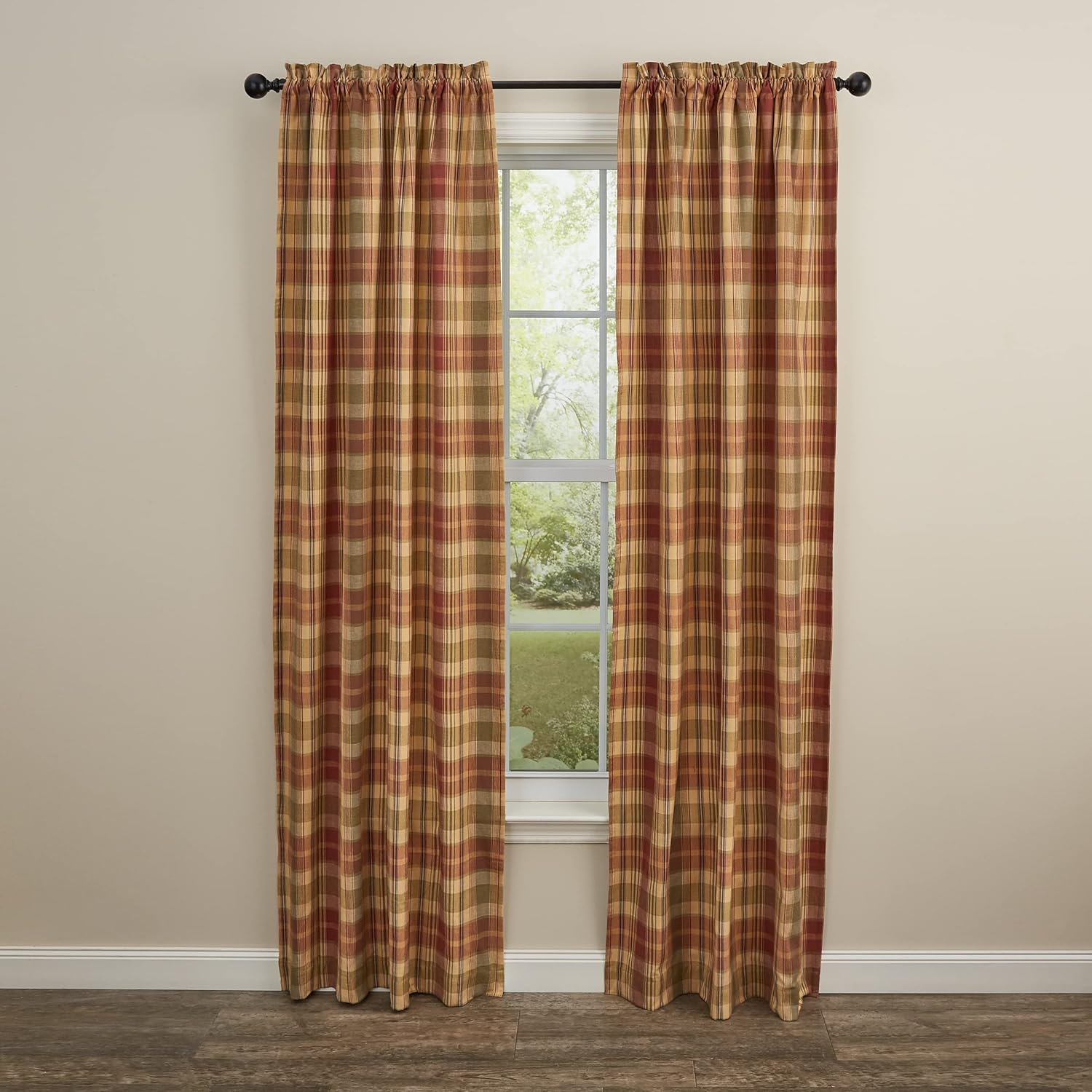 Park Designs Saffron Lined Panel, 72 x 63