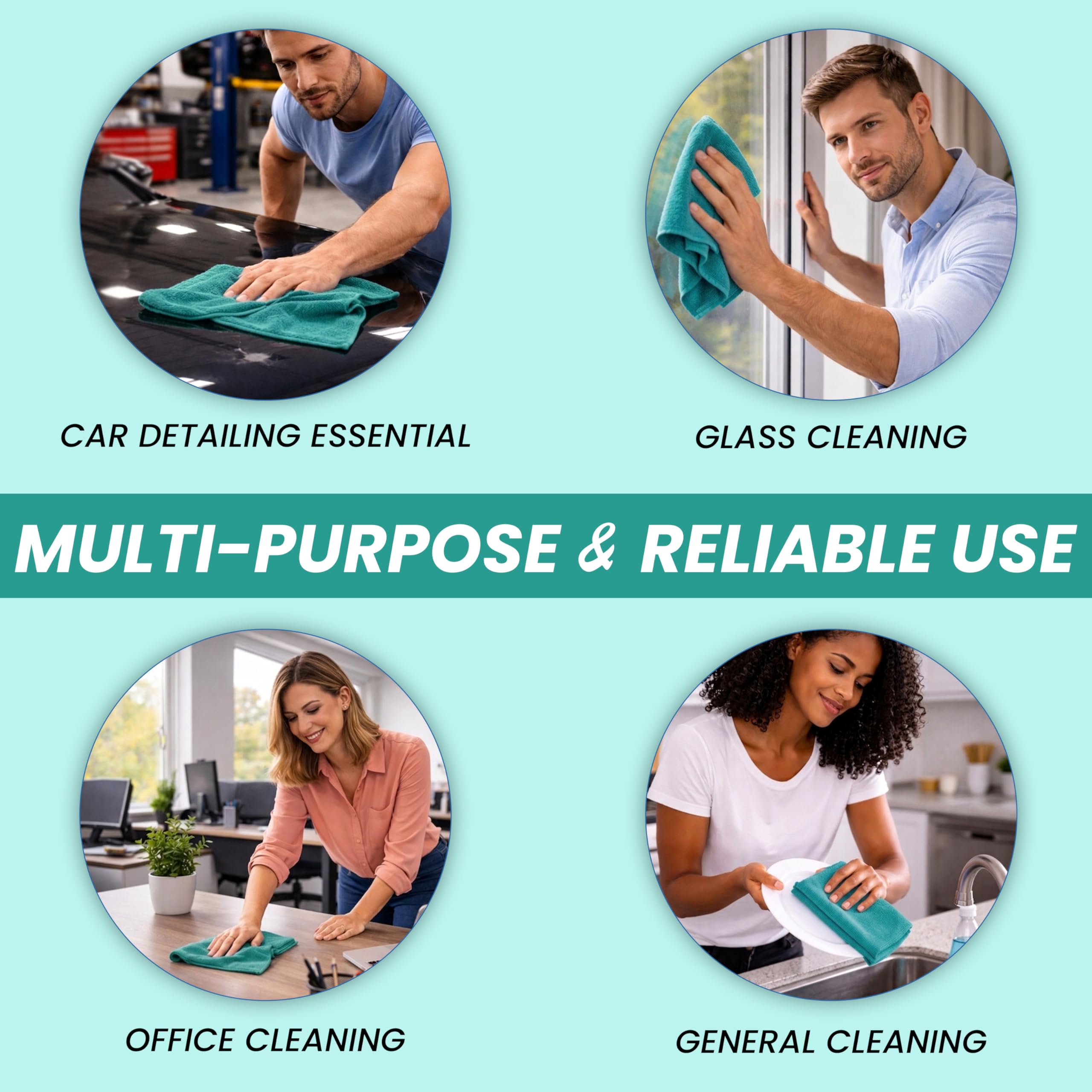 Toallas Huck de alta calidad, toalla a granel 100% algodón para limpieza general, tienda de automóviles y uso hospitalario, súper absorbente, lavable a máquina y paño de baja pelusa
