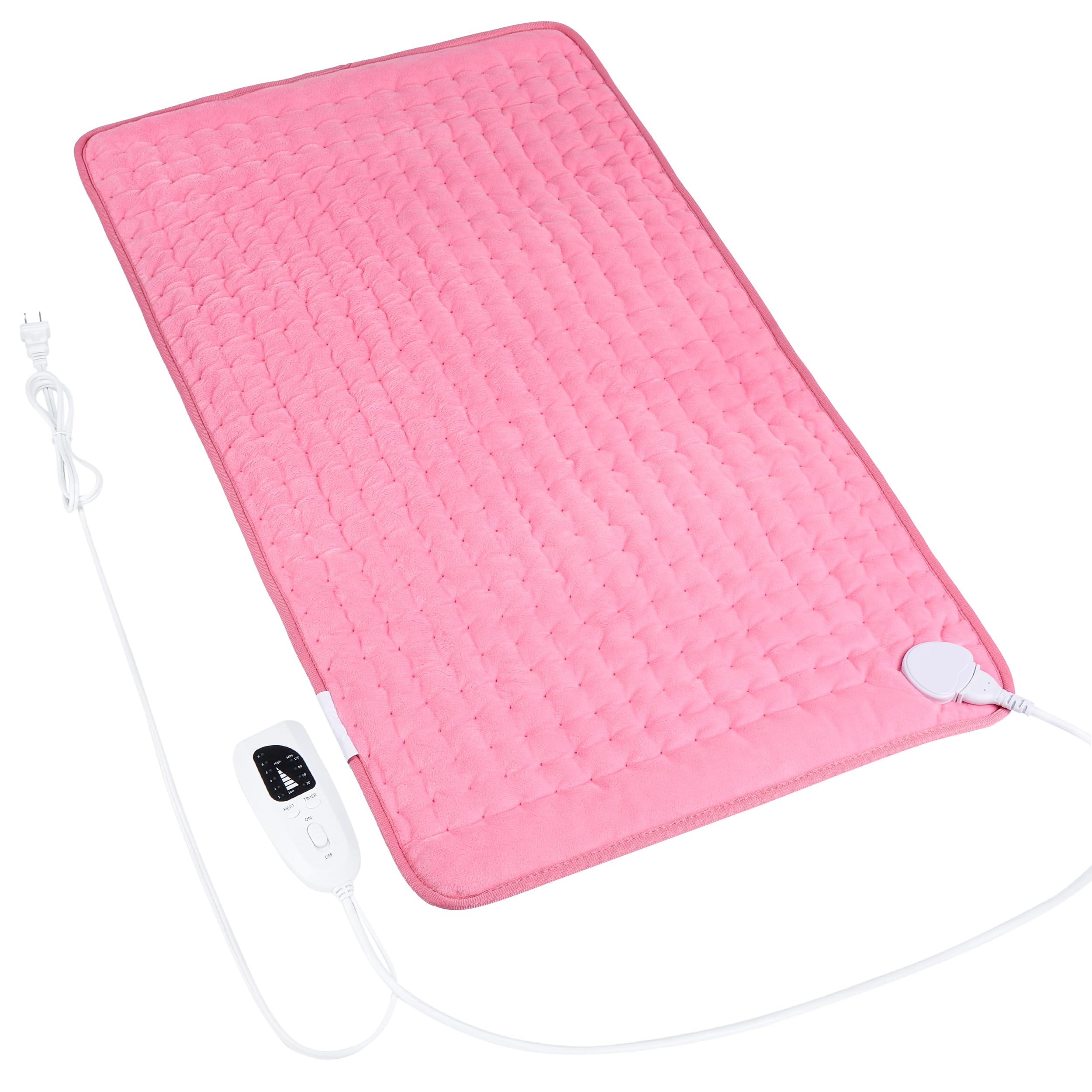 Photo 1 of VANKADA Heating Pad - Light Pink, 33"X17"