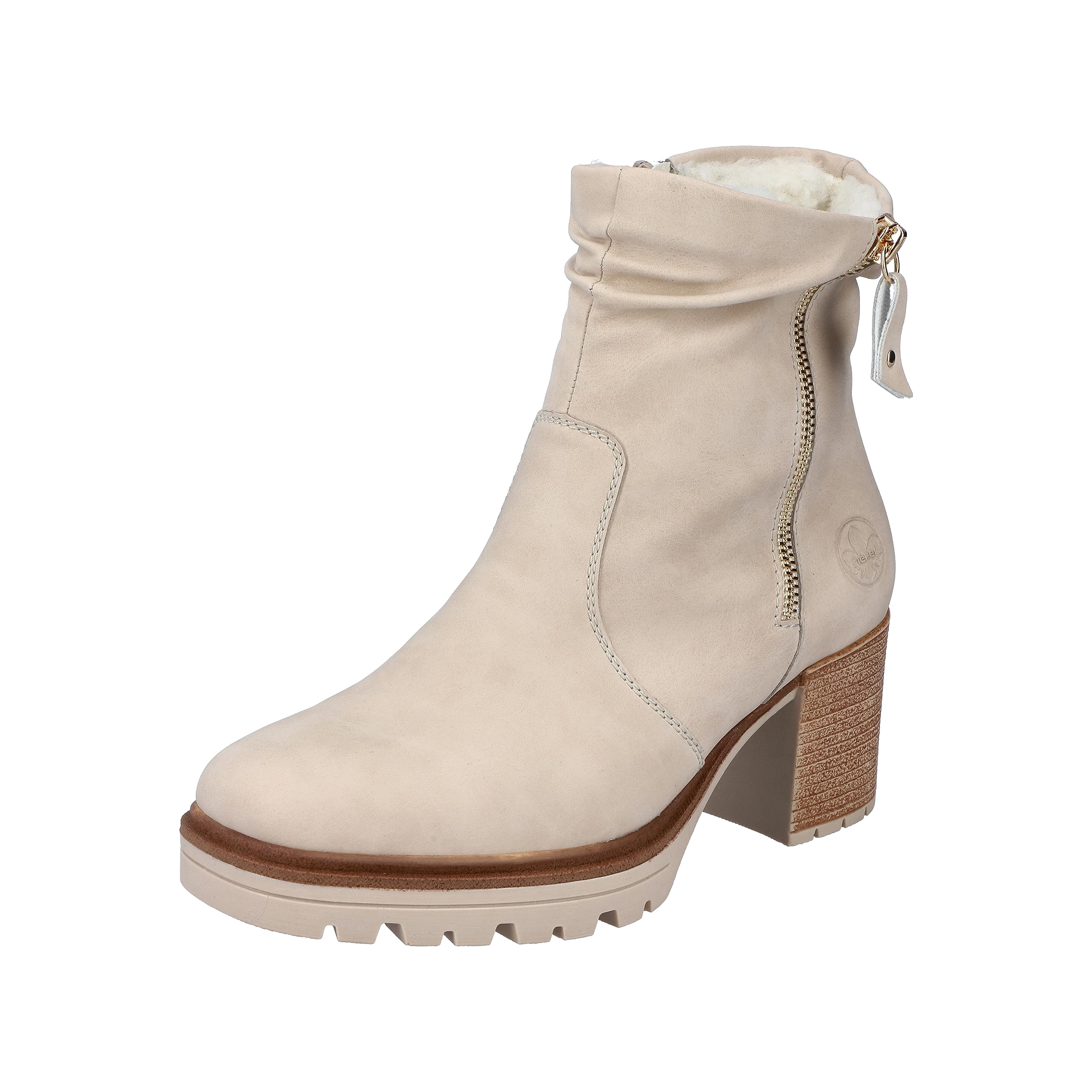 Rieker Women's Y9041 Short Boots, beige, 6 UK