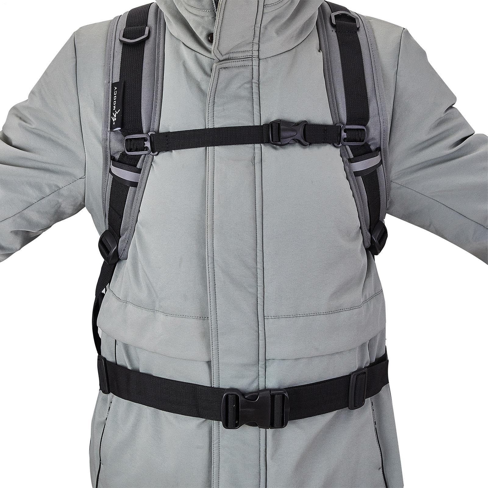 Skischuh-Tasche 30 Liter Snowboard Rucksack | Ski Ausrüstung Tasche Für Helme, Schutzausrüstung, Kleidung, Skifahrer, Snowboarder, Reisende, Fitness, Camping Und