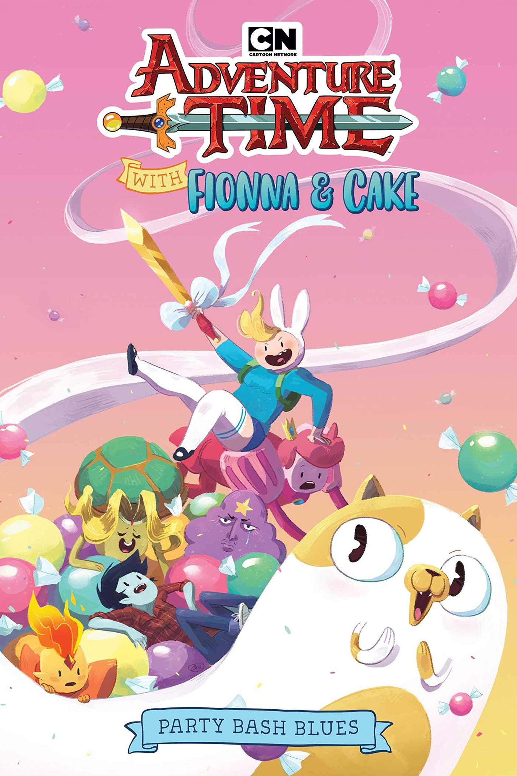 Adventure Time With Fionna Cake Party Bash Blues Amazon Co Uk Pendleton Ward Kate Sheridan Vivian Ng Vivian Ng Books