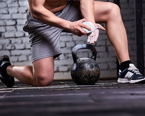 Miniatura 7 de Bola de tiza, tiza para escalada en roca y gimnasia, entrenamiento de gimnasio de levantamiento de pesas, billar, bola de tiza de 2.3 onzas con