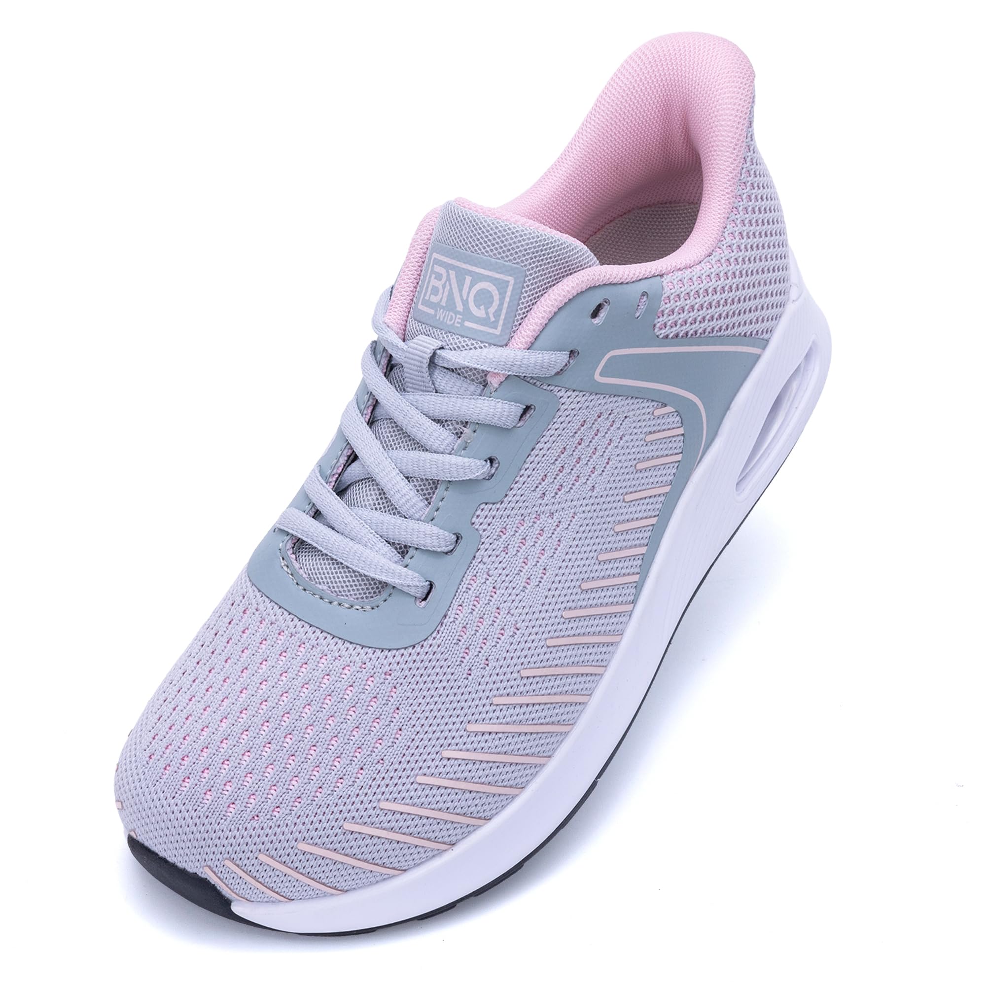 MEHOTO Womens Wide Toe Box Shoes Walking Sneakers with Arch Support Slip On Fashion Tennis Shoes for Swelling Bunion Plantar Fasciitis US 6-11