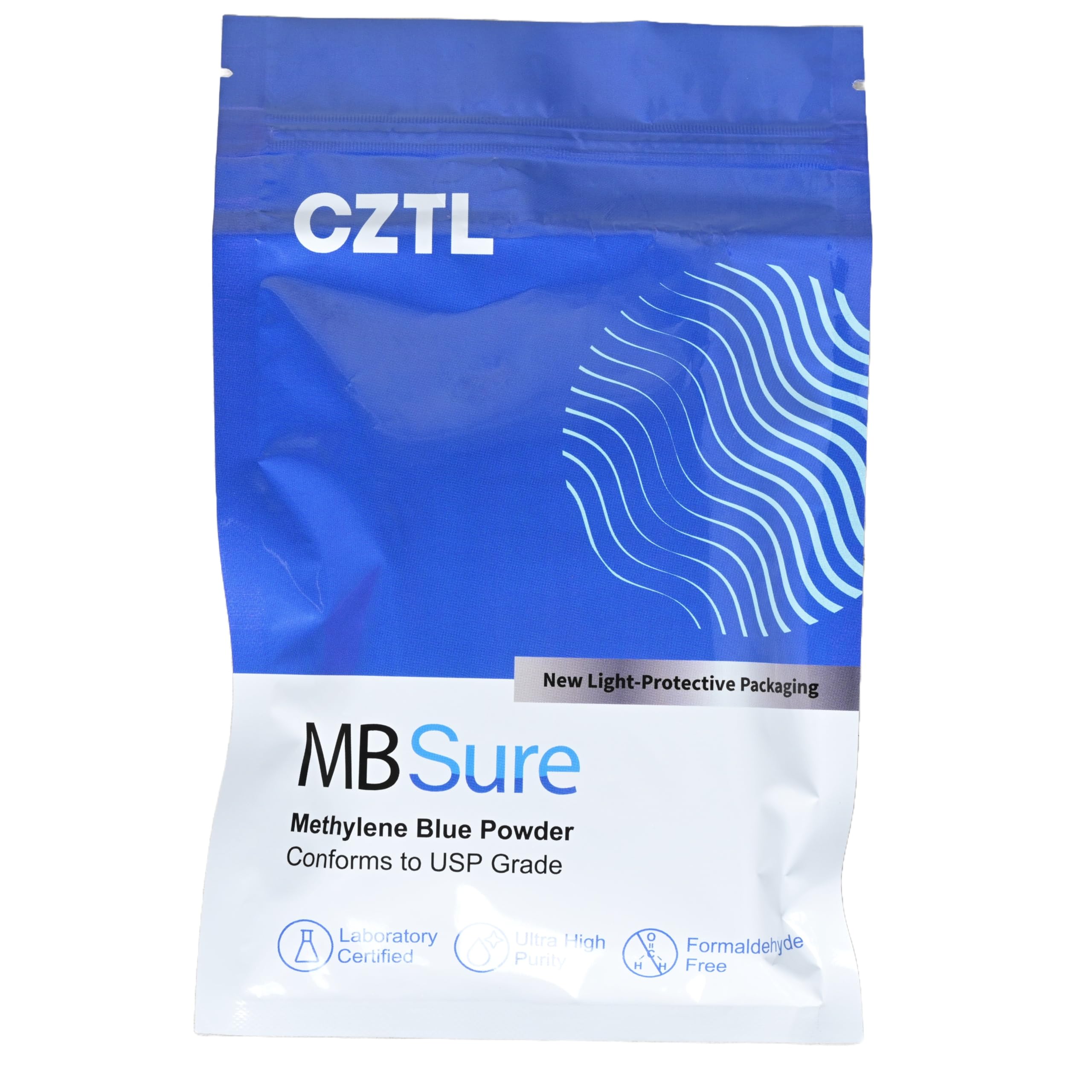 USP Grade Methylene Blue Powder - 5 gm | 500 ml 1% solution