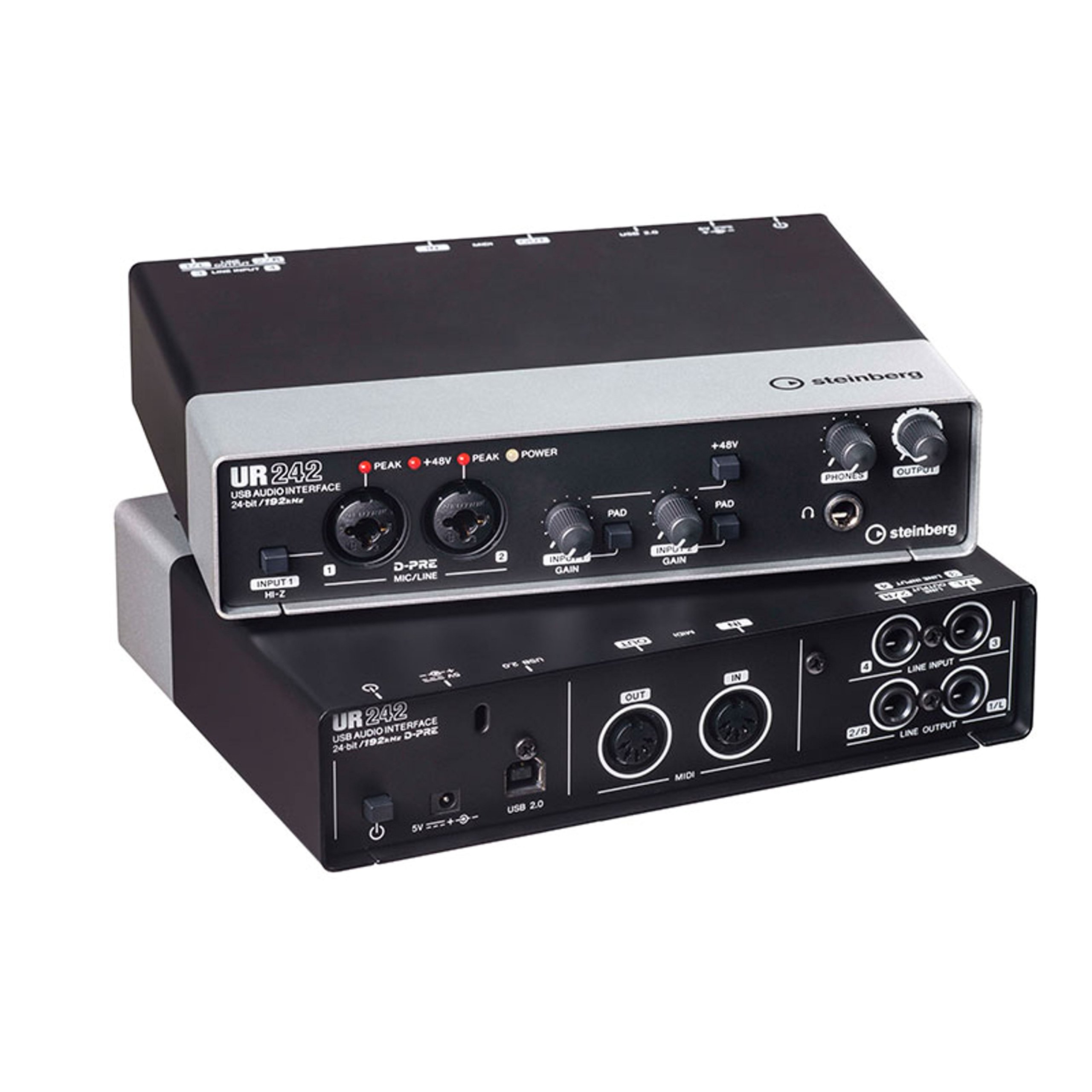 steinberg UR242 オーディオインターフェイス steinberg 【長期展示機・付属品無】-B級-UR242 オーディオ