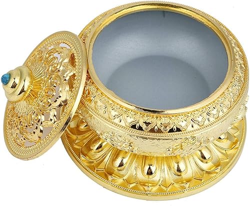 Miniatura 5 de Adorno artesanal a prueba de óxido, soporte de incienso, incensario, quemador de incienso de humo de aleación de aluminio para decoración del hogar