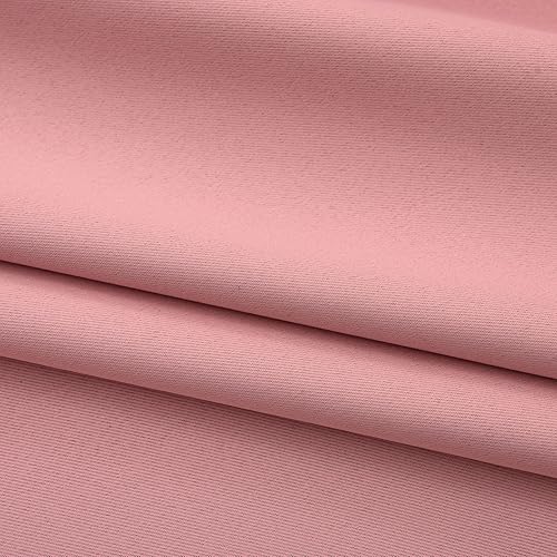 Miniatura 2 de Pickluc Cortinas opacas con cenefa de 18 pulgadas de largo, cortinas cortas con bolsillo para barra para ventana de cocina, baño, sala de estar,