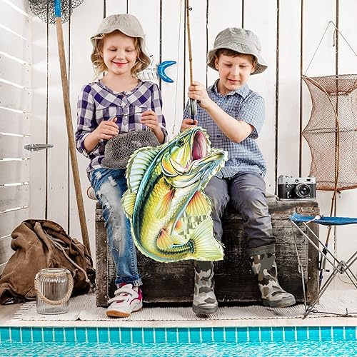 Miniatura 160 de WERNNSAI - Piñata de sirena plegable, piñata de cumpleaños con flecos que incluye cuerda para jalar, venda y bate. Decoraciones