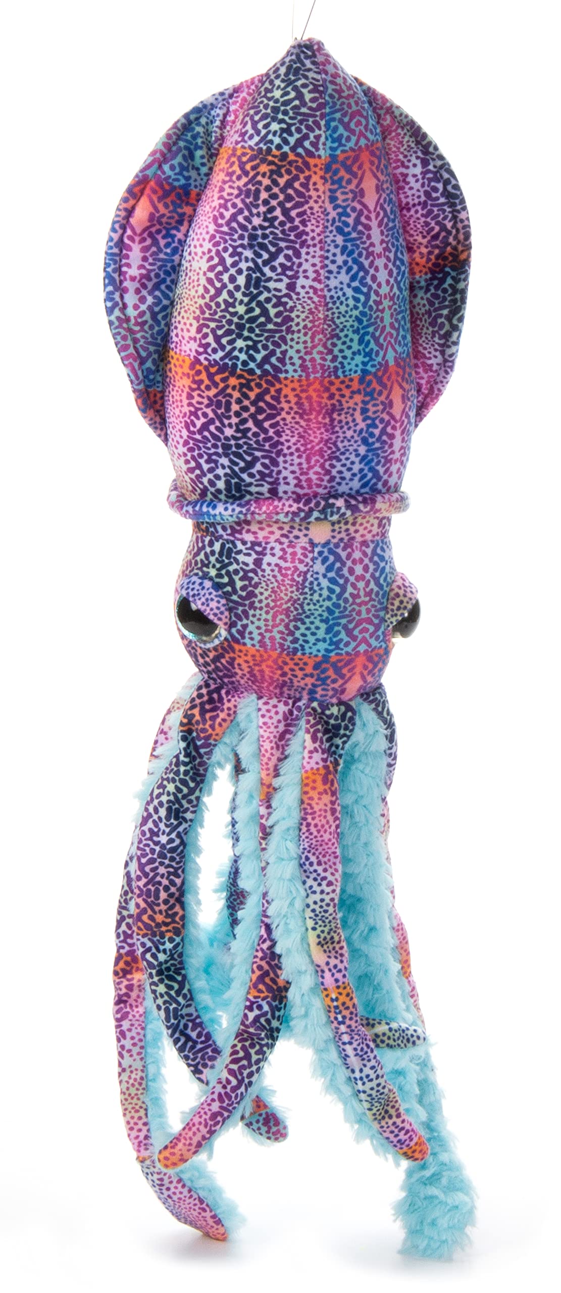 The Petting Zoo Squid Stuffed Animal, Gifts for Girls and Boys, Colorful  Squid Plush Toy, 21 inch (Blue)