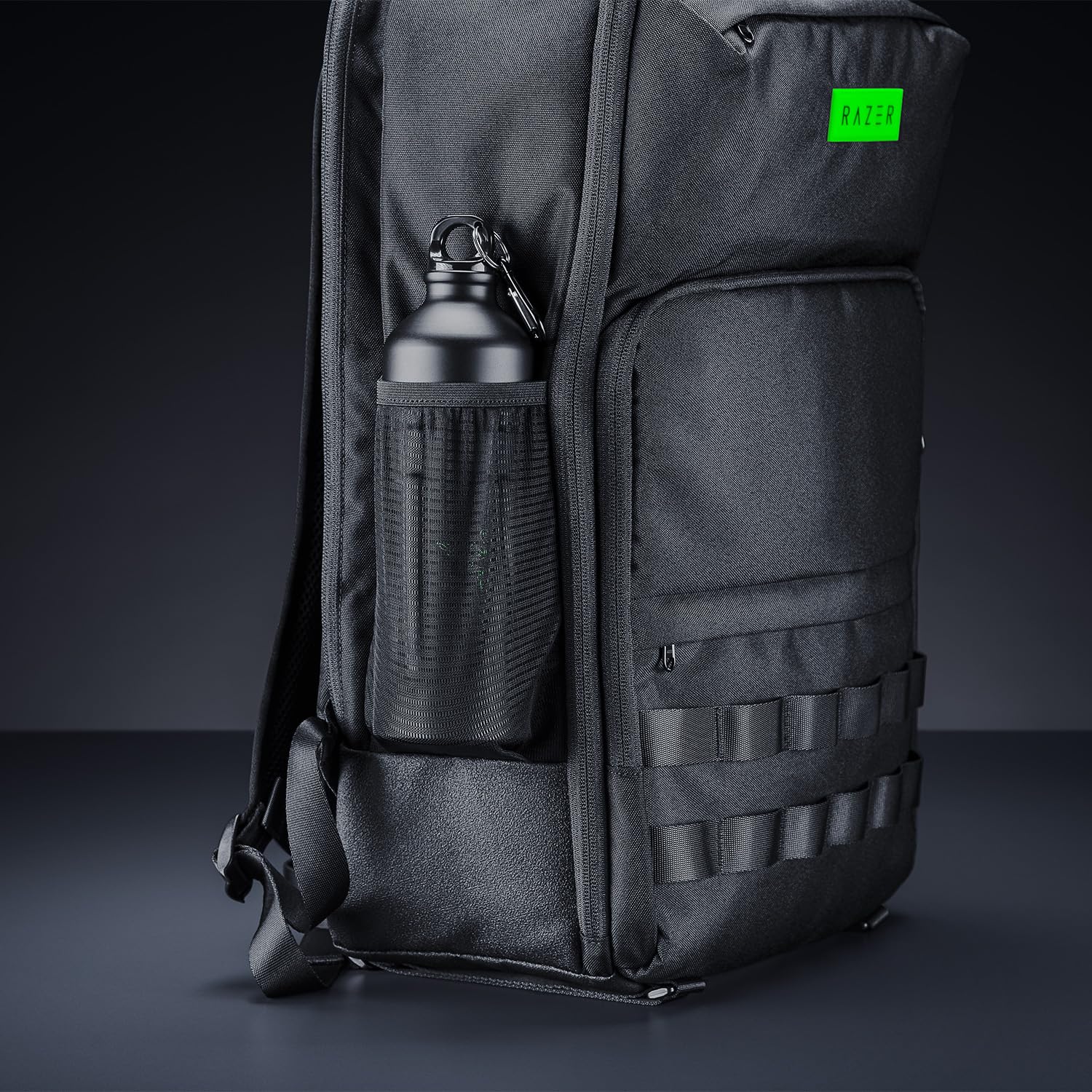 Razer Rogue V3 Rucksack (33,8 cm) - Kompakter Reiserucksack (Fach für Laptop bis 14 Zoll, abriebfest) Schwarz