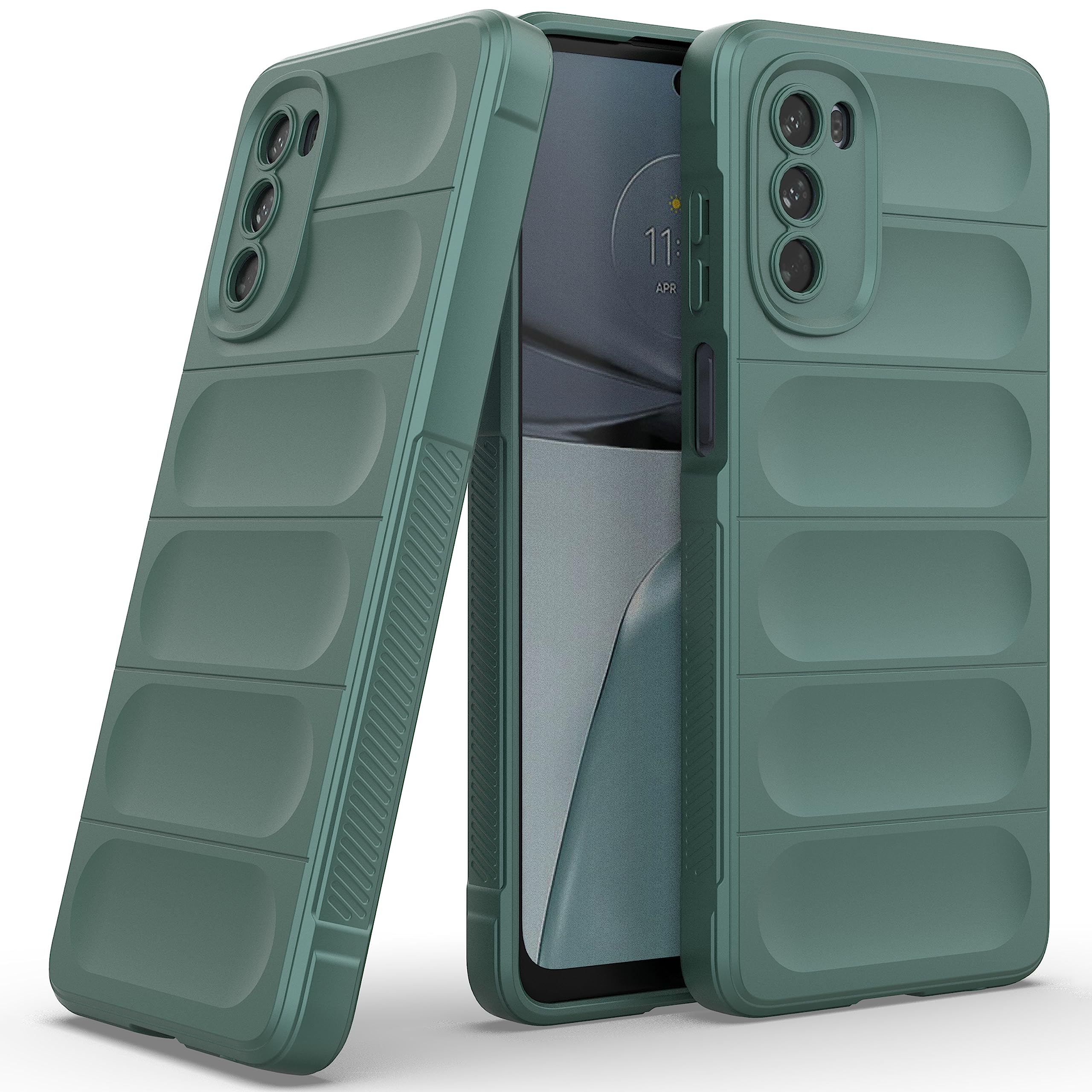 Zapcase Back Case Cover for Motorola Moto G65 5G | Compatible for Motorola Moto G65 5G Back Cover | Liquid Silicon Case for Motorola Moto G65 5G with Camera Protection |Dark Green (B0C9M74JBQ) Amazon Price History, Amazon Price Tracker