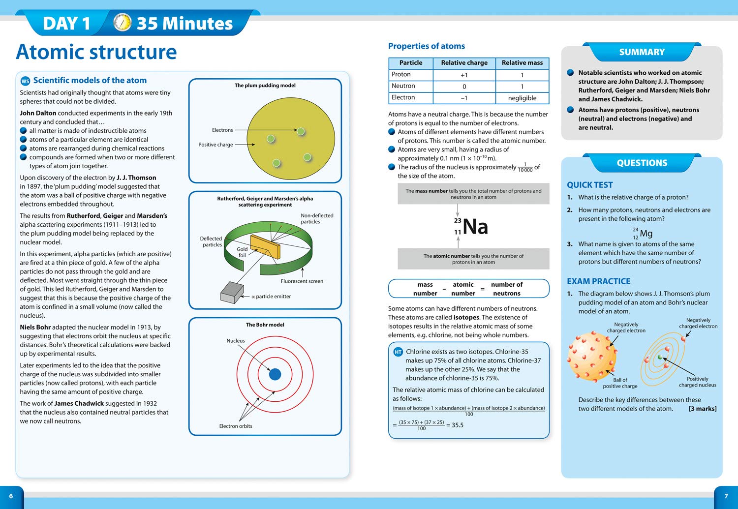 GCSE 9-1 Chemistry In A Week: Ideal for the 2026 and 2027 exams