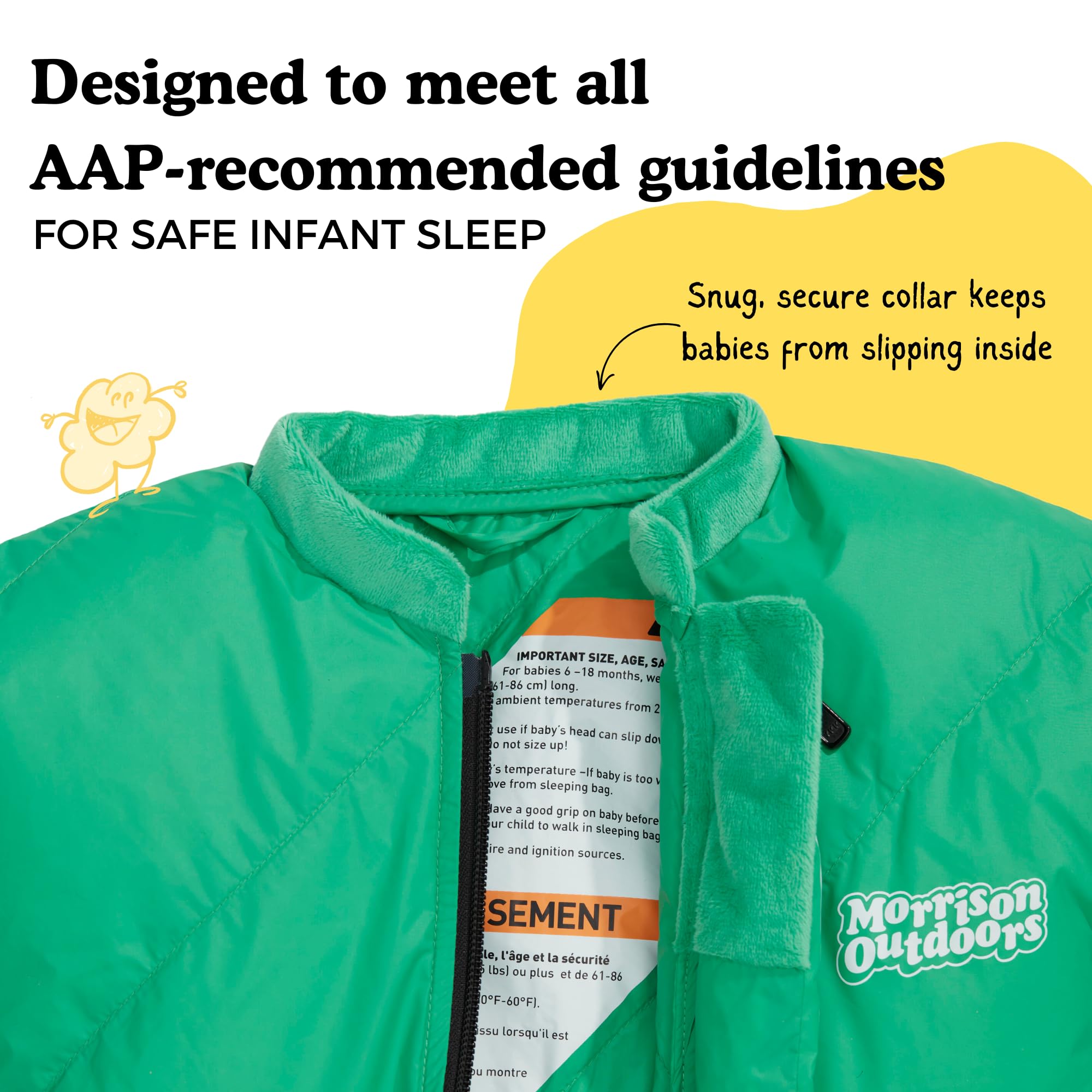 Buy Morrison Outdoors Little Mo 40° Baby Sleeping Bag (6-18 Months