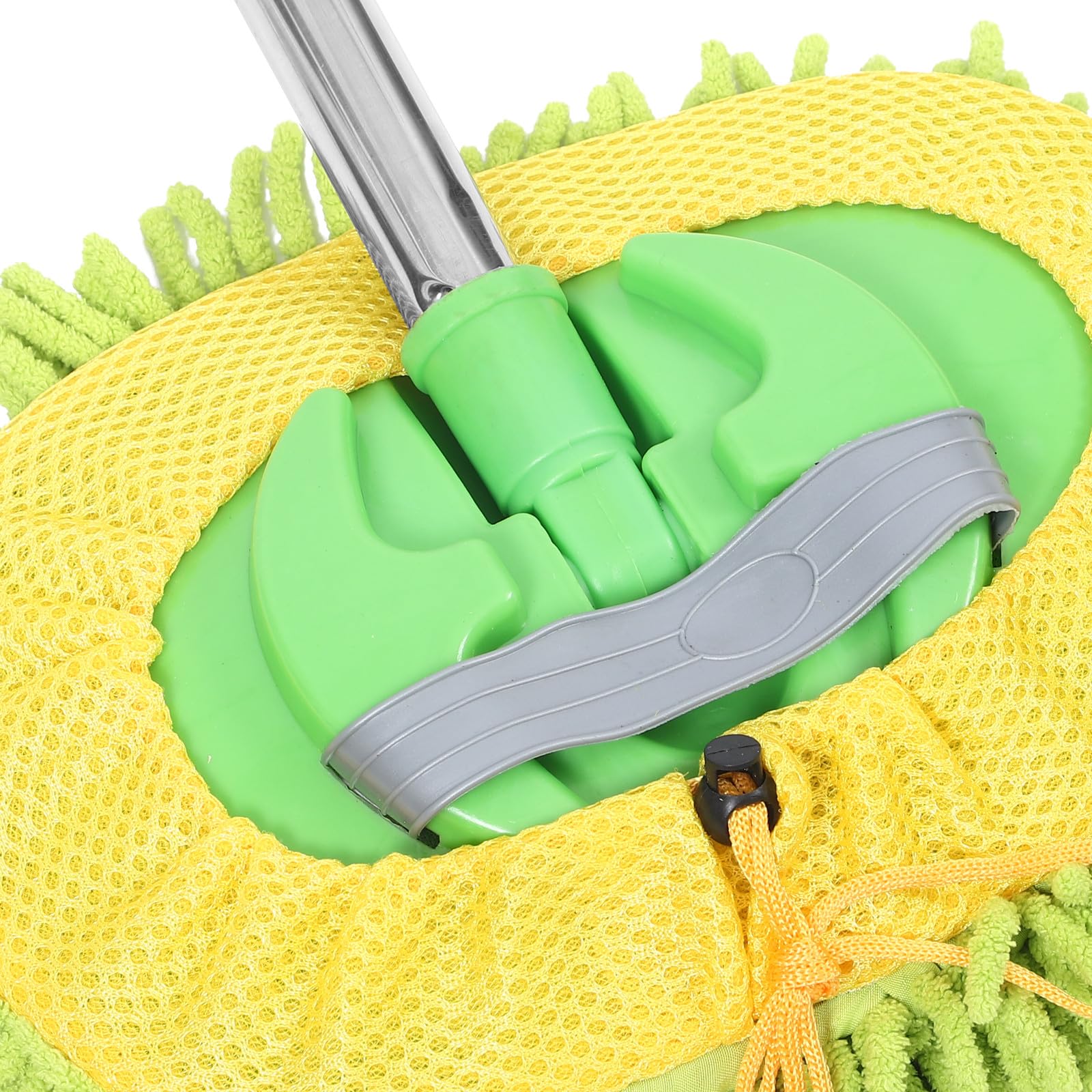 POPETPOP Spazzola per lavaggio auto estensibile con manico lungo, mocio in microfibra per la pulizia dell'auto, per veicoli, detergente per parabrezza, strumento multiuso per uso domestico ed esterno
