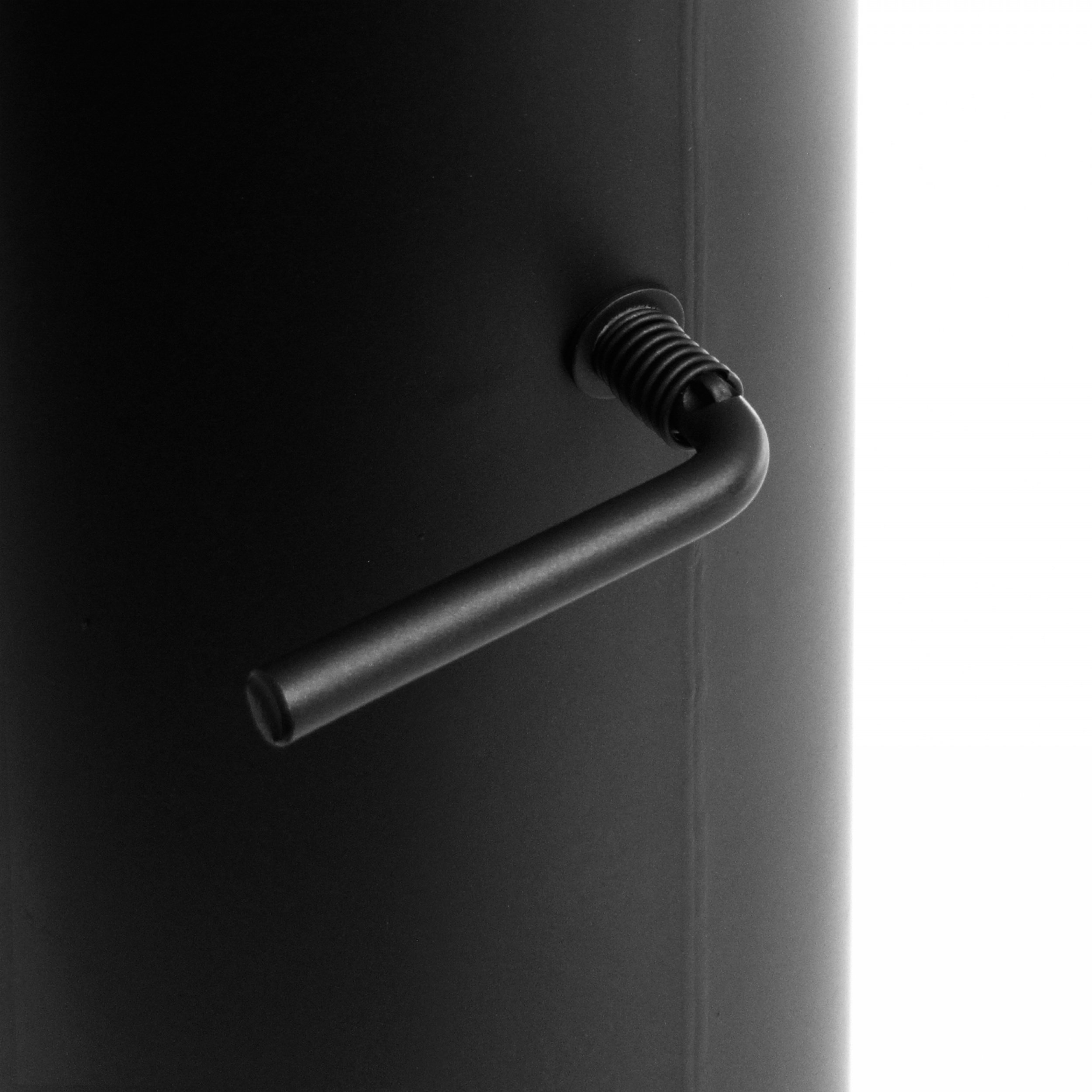 Raik sh035–120 de fumée SW de tube/tuyau de poêle 120 mm – 500 mm avec régulation de traction Noir