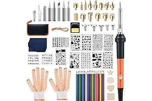 Ninonly Professional Wood Burning Kit for Pyrography Embossing